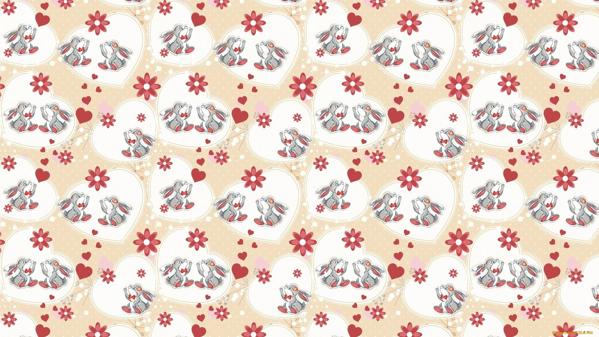 рисованное, животные, , зайцы, , кролики, зайчики, фон