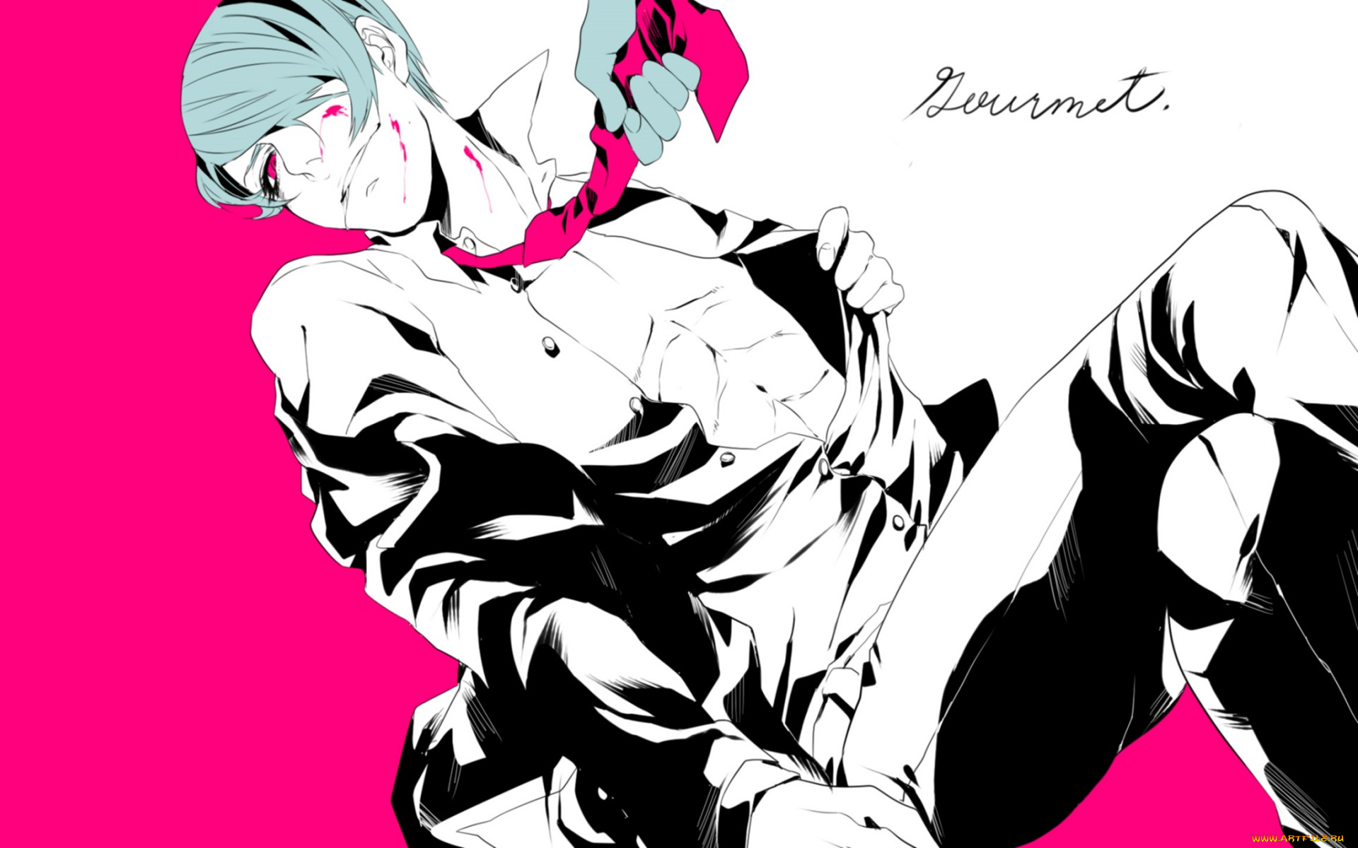 аниме, tokyo, ghoul, парень