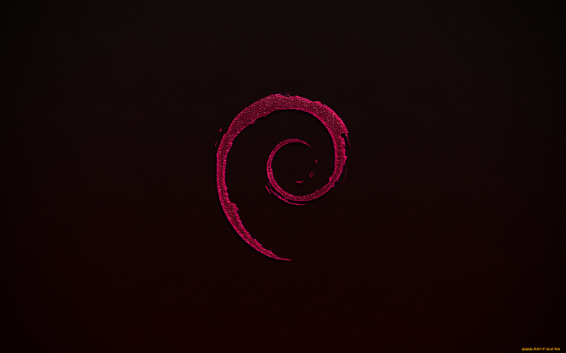компьютеры, debian, логотип, фон