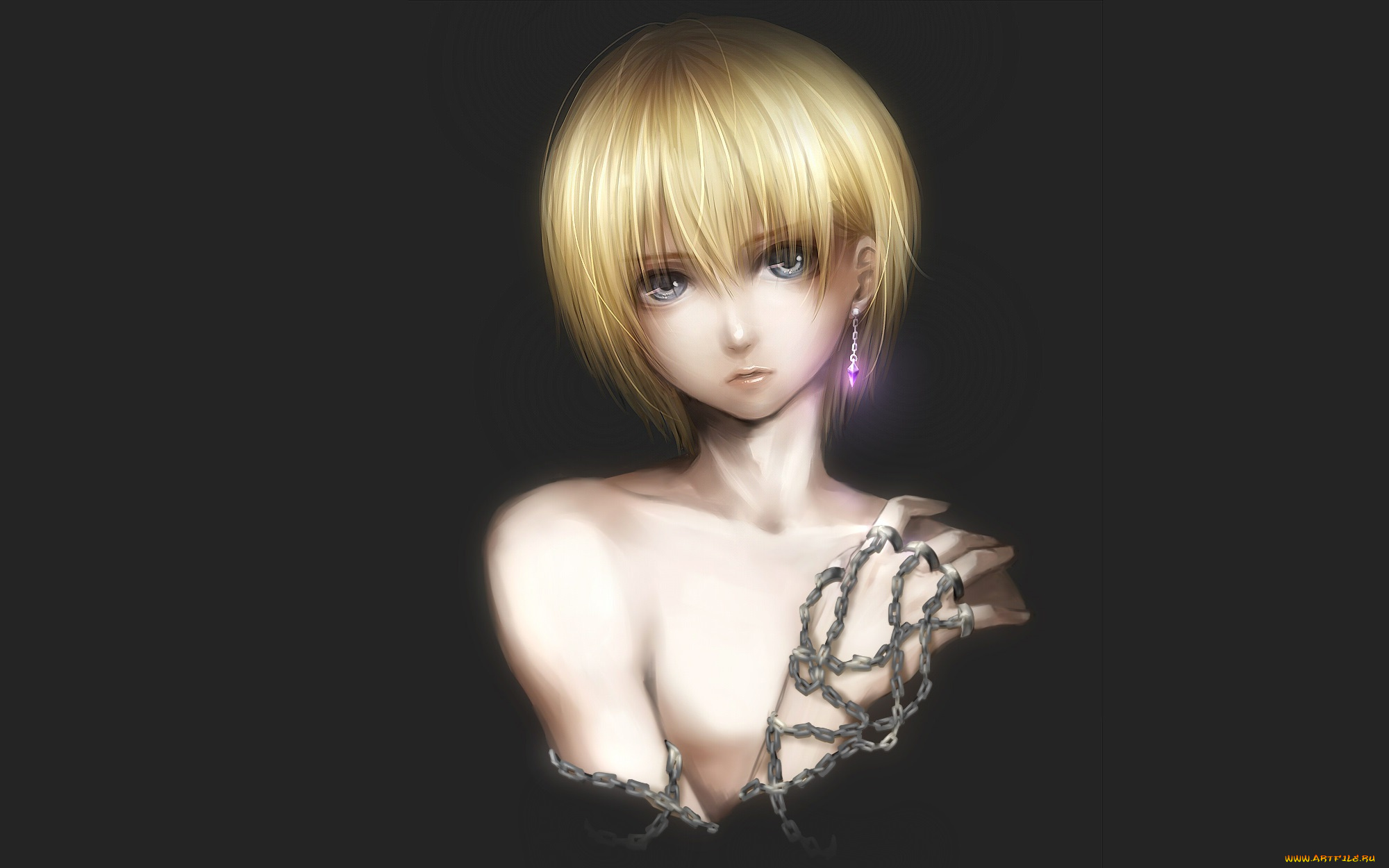 аниме, hunter, x, hunter, курапика