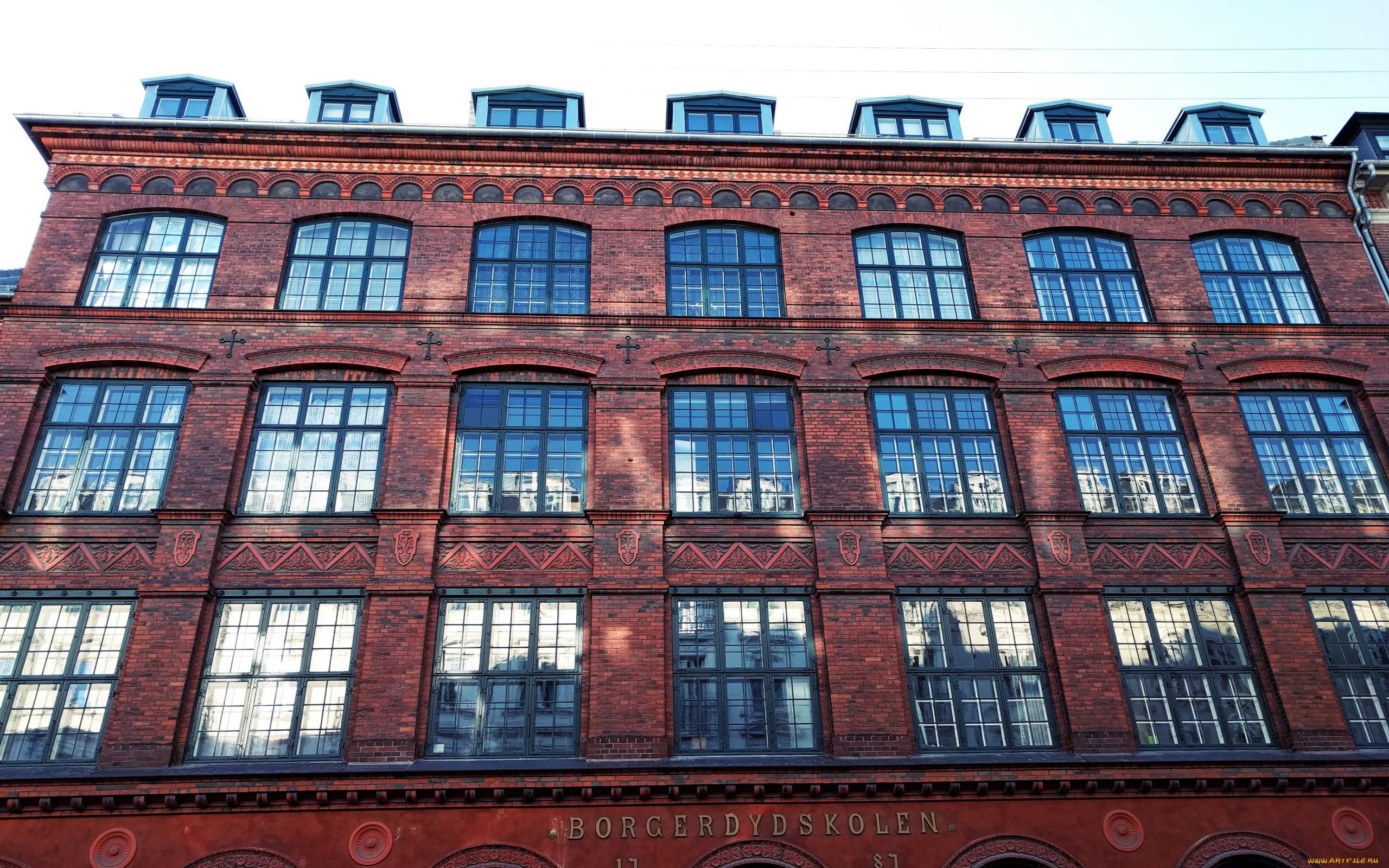 города, -, здания, , дома, окна