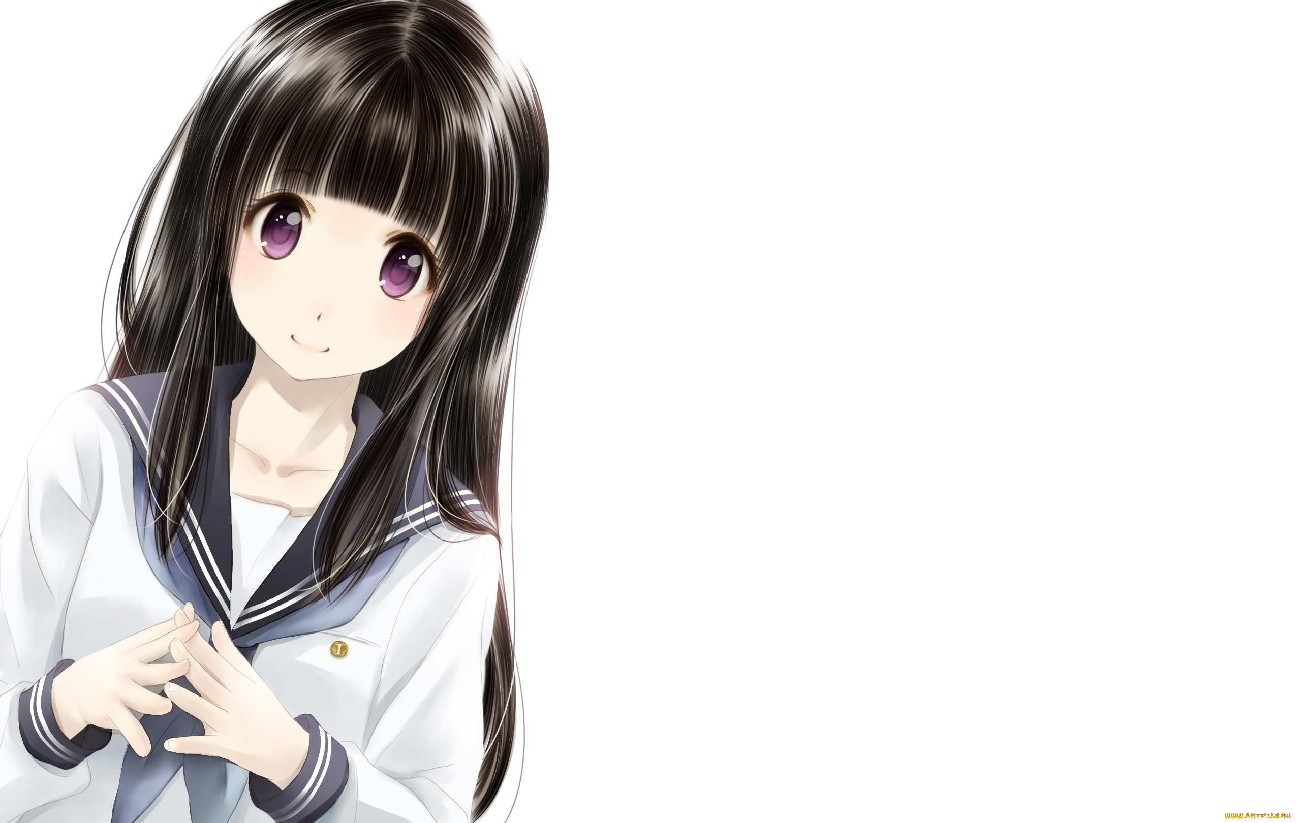 аниме, hyouka, девушка