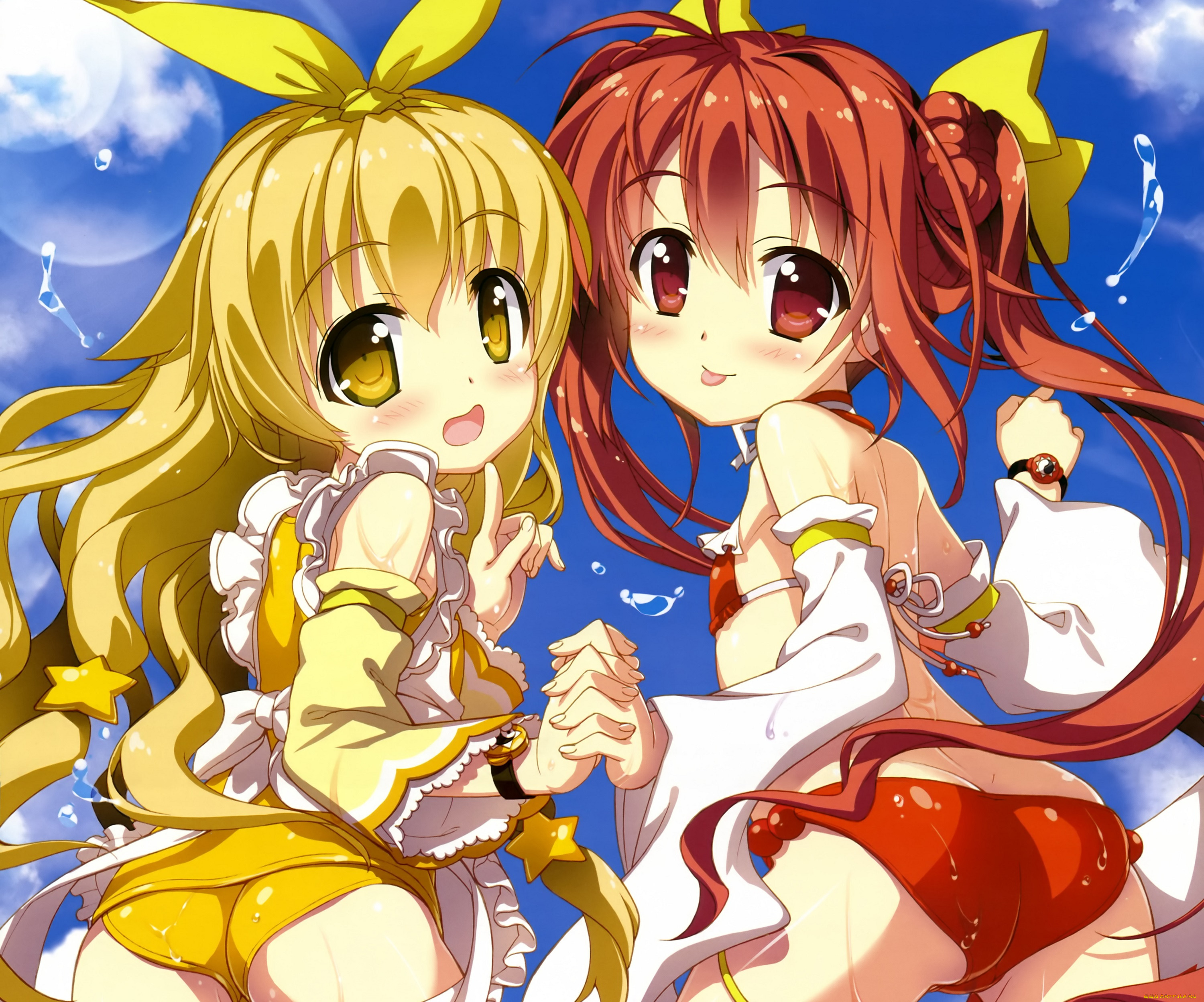 аниме, black, bullet, девочки