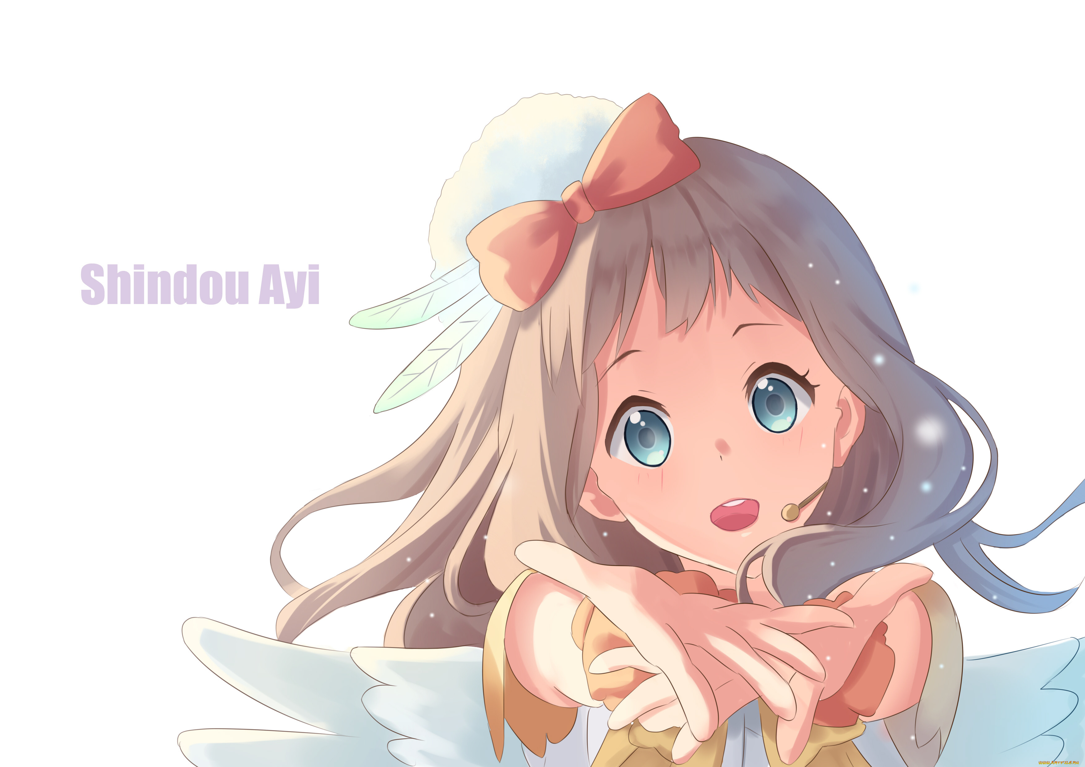 аниме, kyoukai, no, kanata, девочка