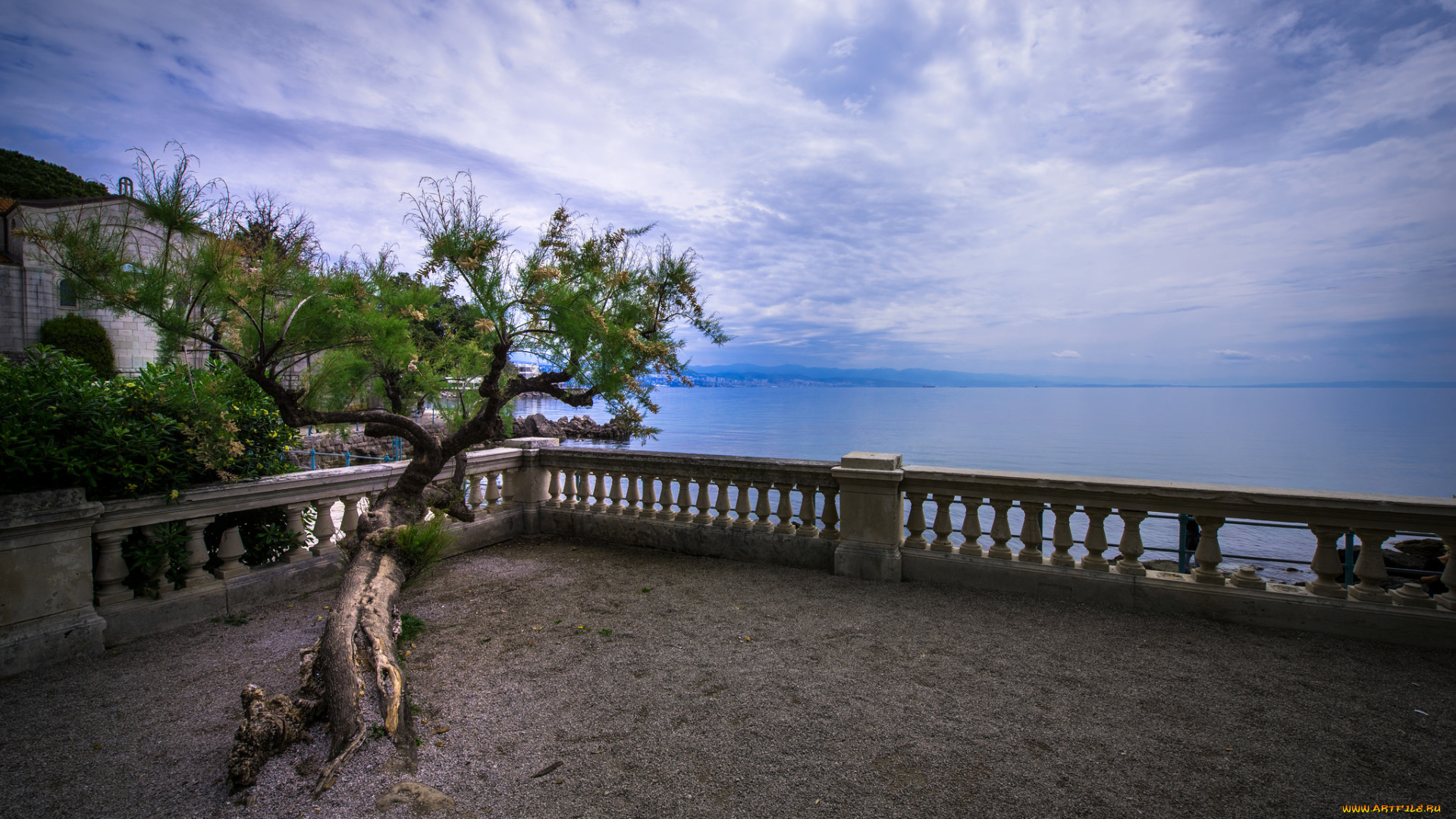 opatija, -, croatia, города, -, пейзажи, простор