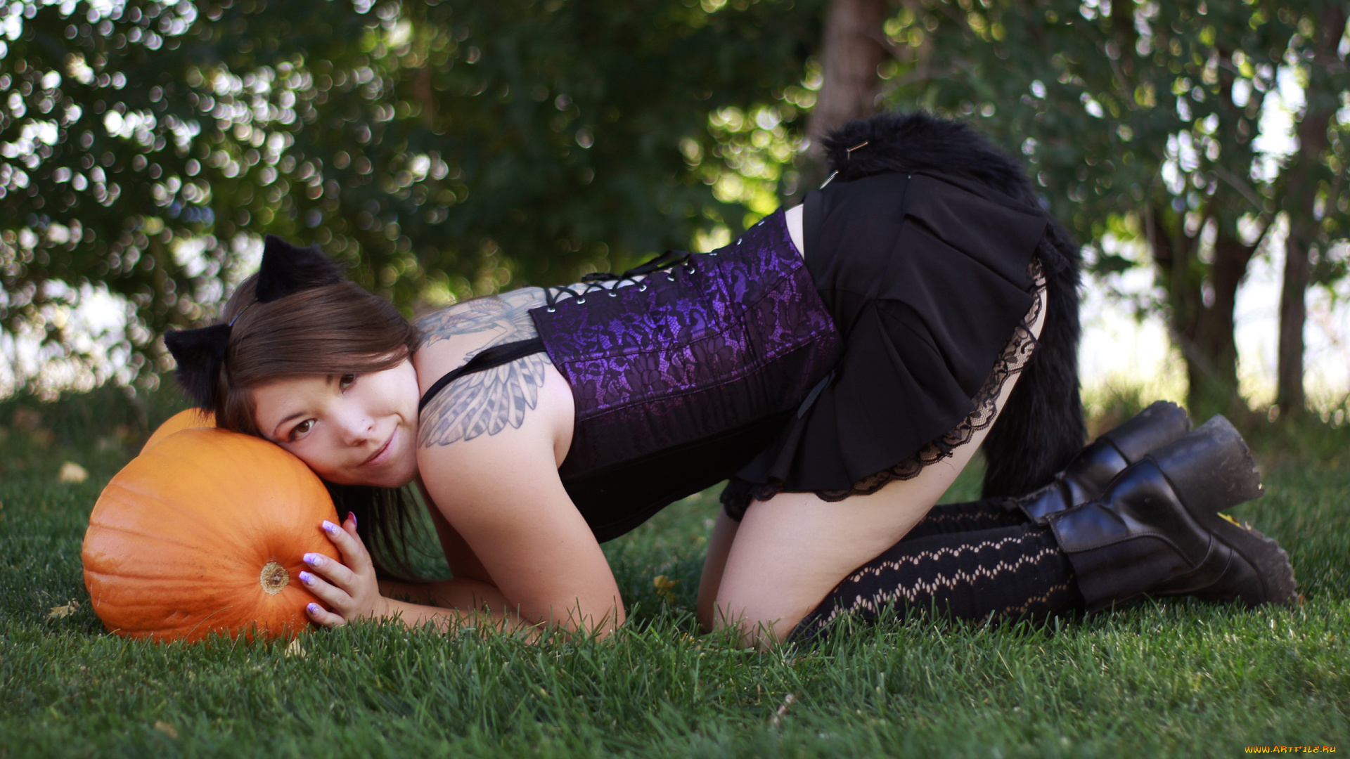 девушки, -, креатив, , косплей, косплей, cosplay