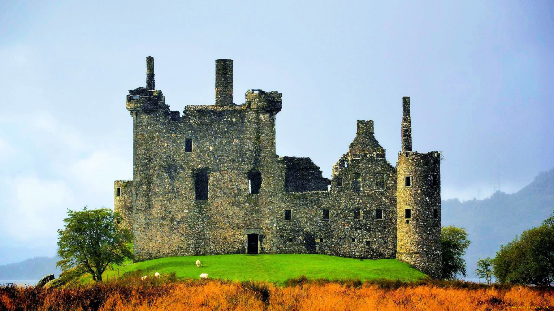 kilchum, castle, scotland, города, замки, англии, kilchum, castle