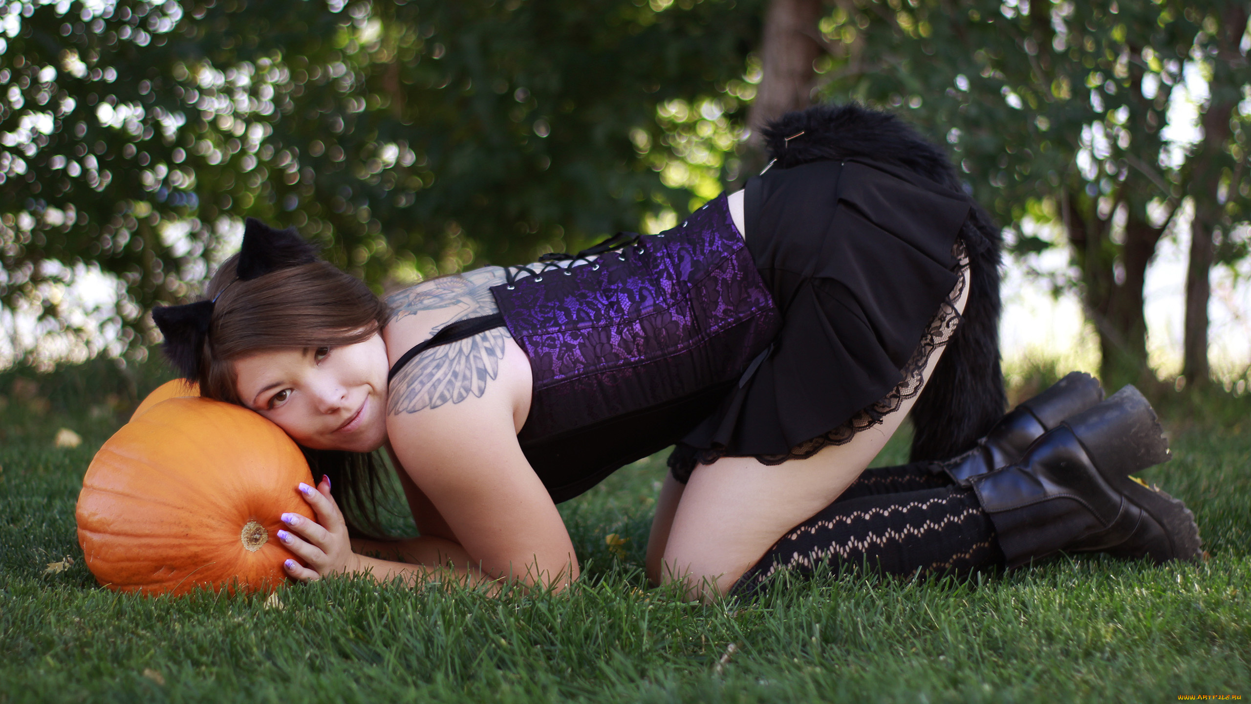 девушки, -, креатив, , косплей, косплей, cosplay