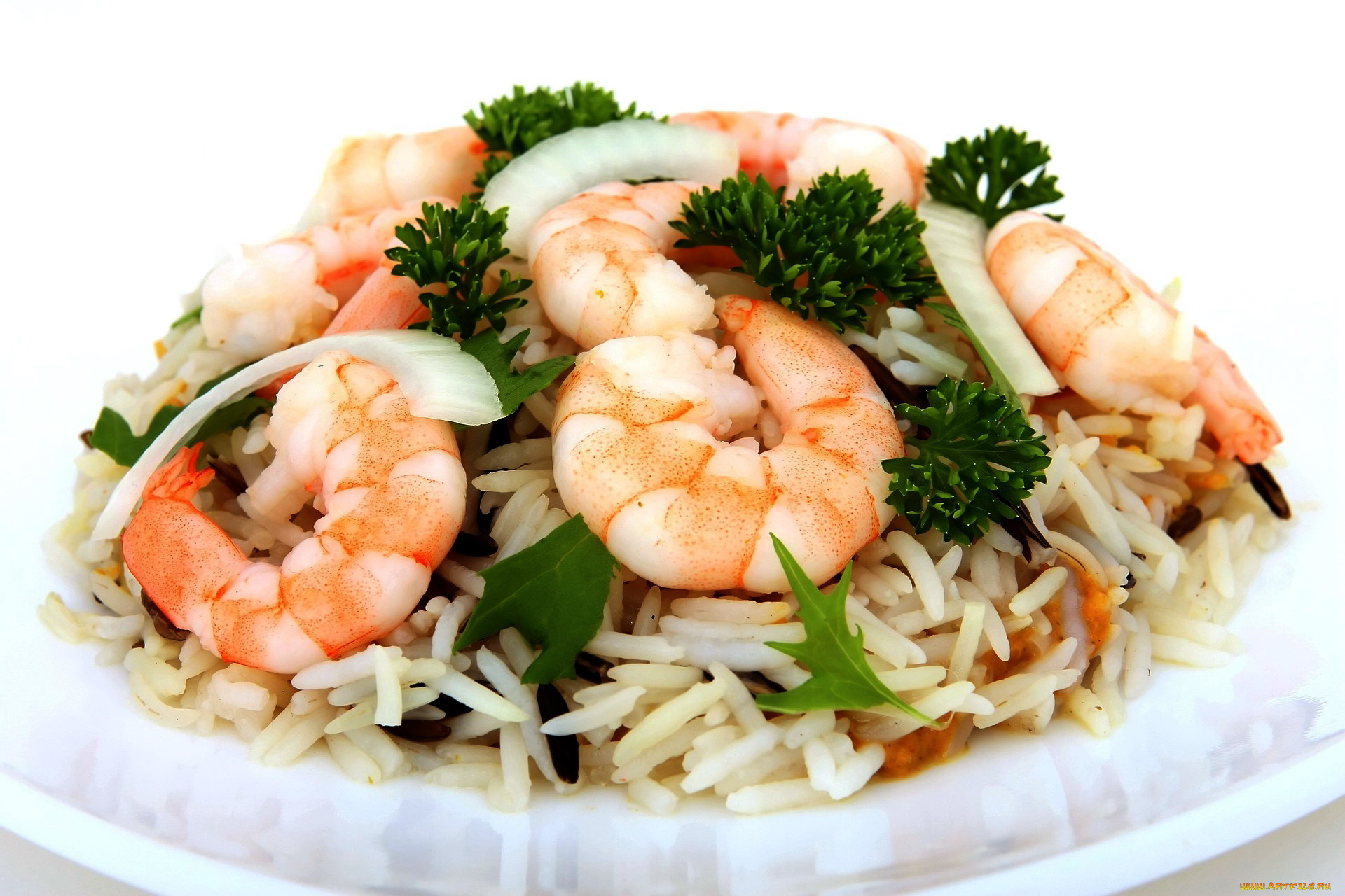 еда, рыбные, блюда, , с, морепродуктами, креветки