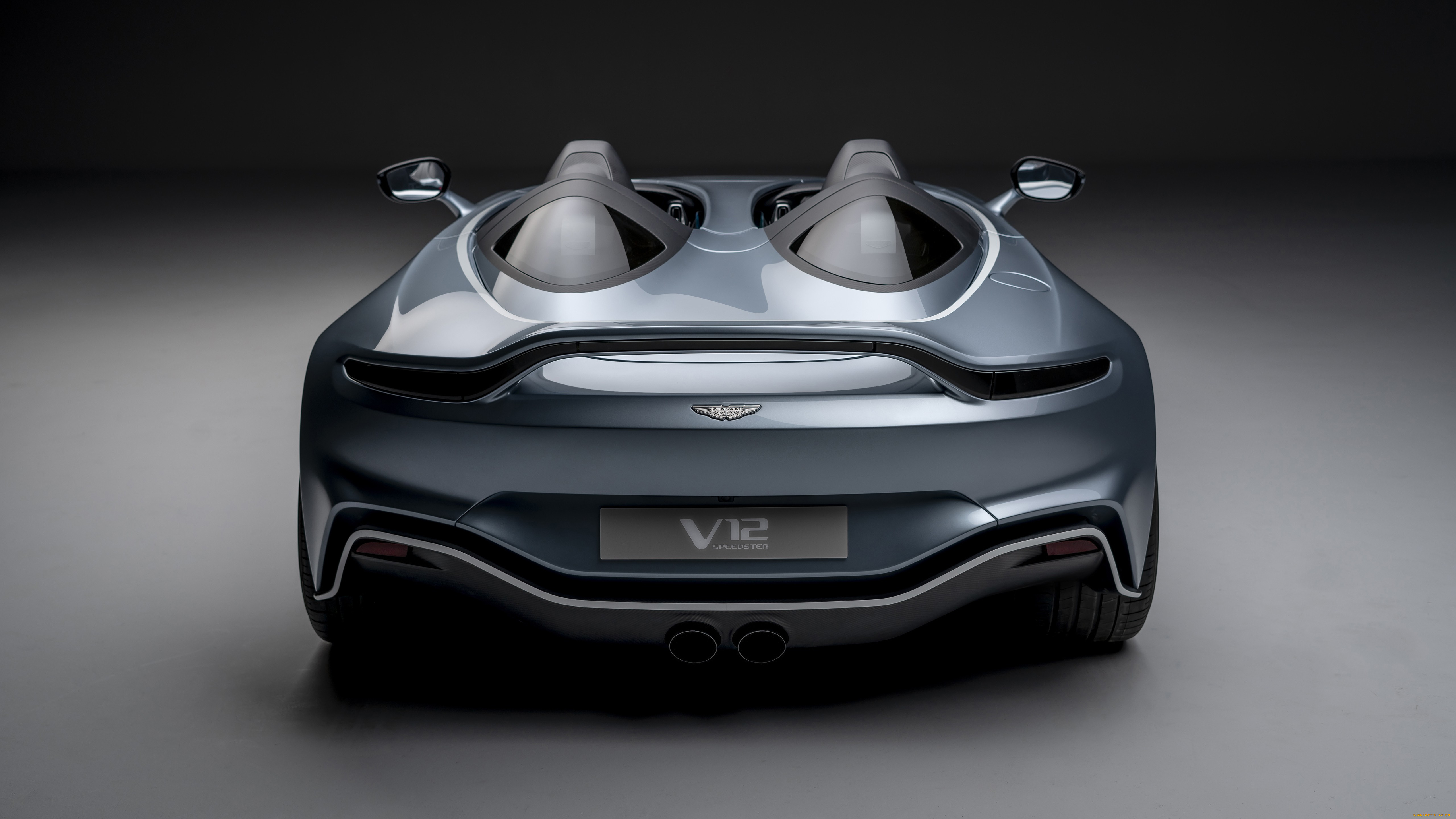 aston, martin, v12, speedster, 2020, автомобили, aston, martin, серебристый