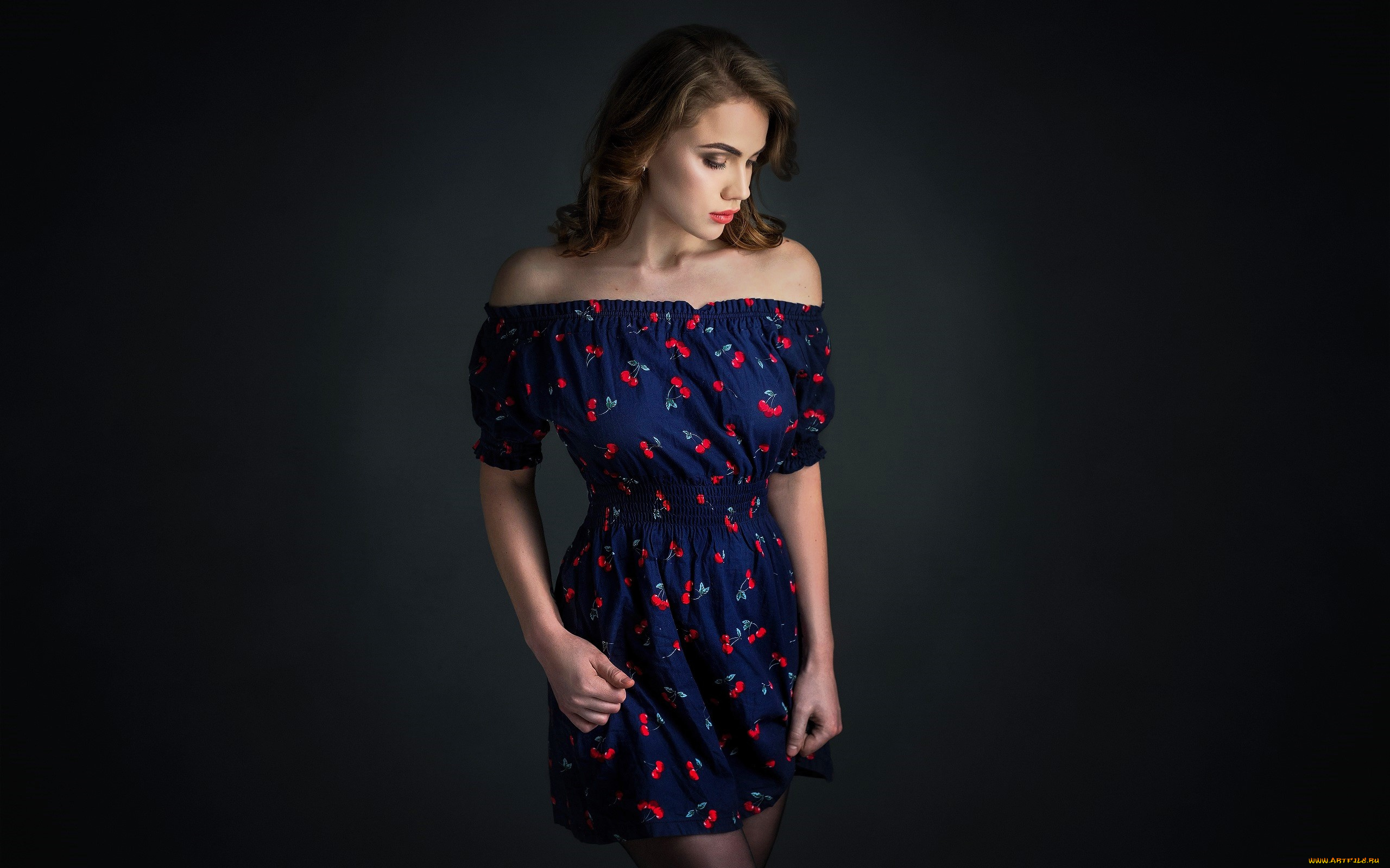 девушки, -, брюнетки, , шатенки, шатенка, платье