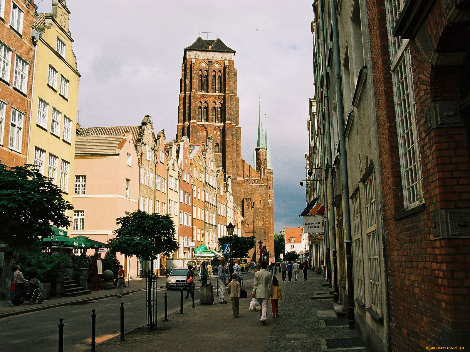 польша, гданьск, города