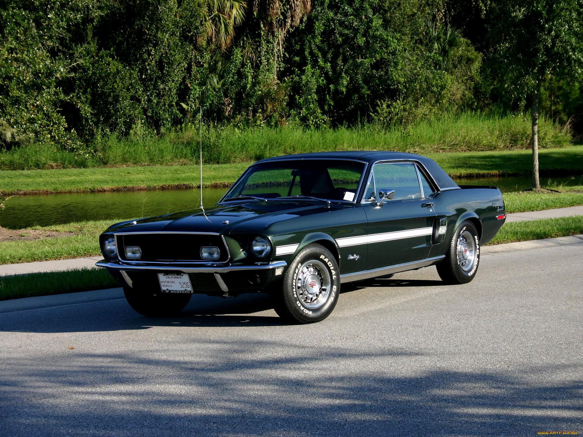 1968, mustang, california, special, gt, автомобили, ford