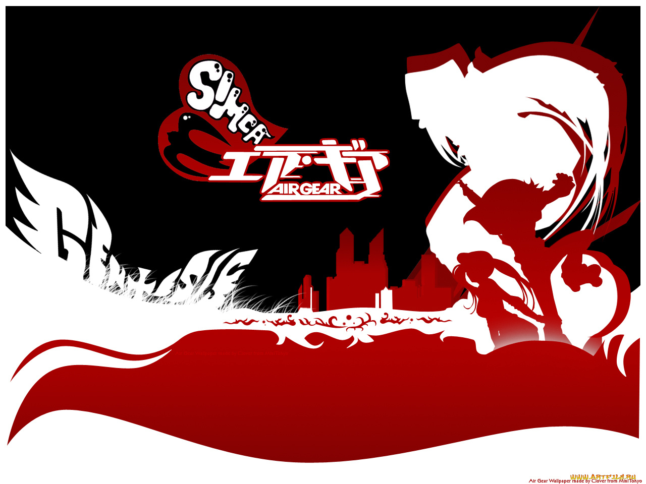 аниме, air, gear