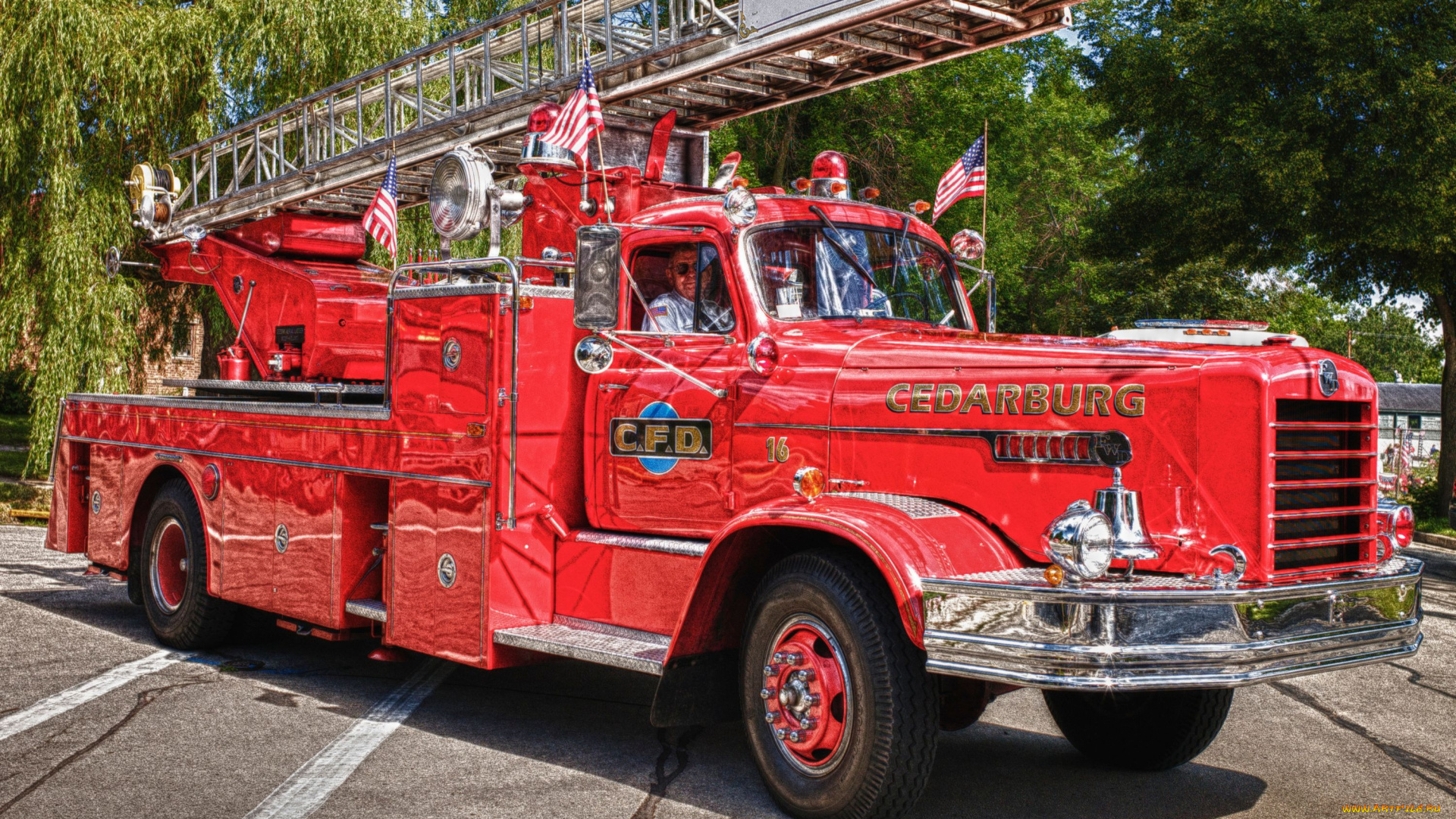 автомобили, пожарные, машины