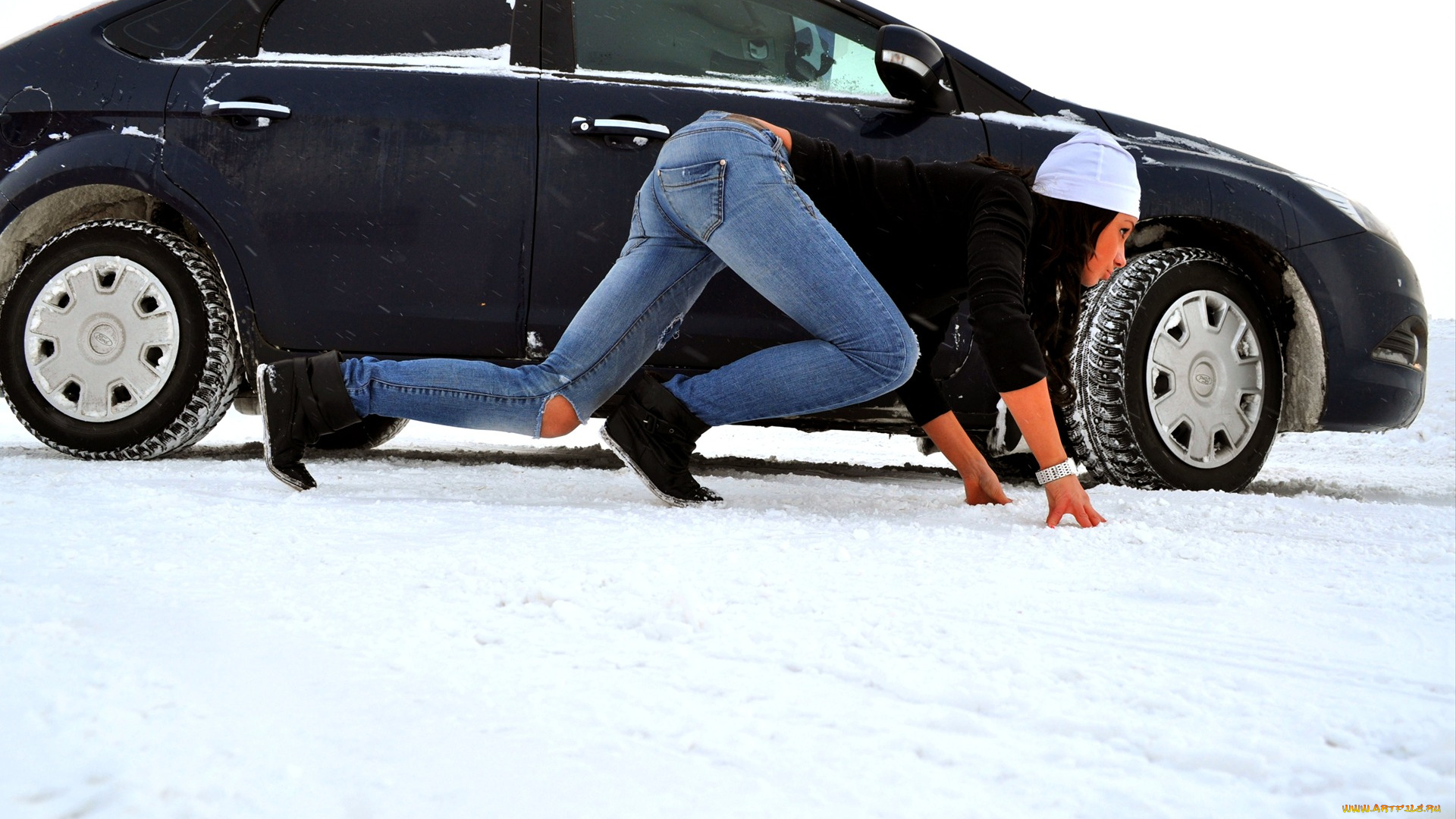 автомобили, авто, девушками