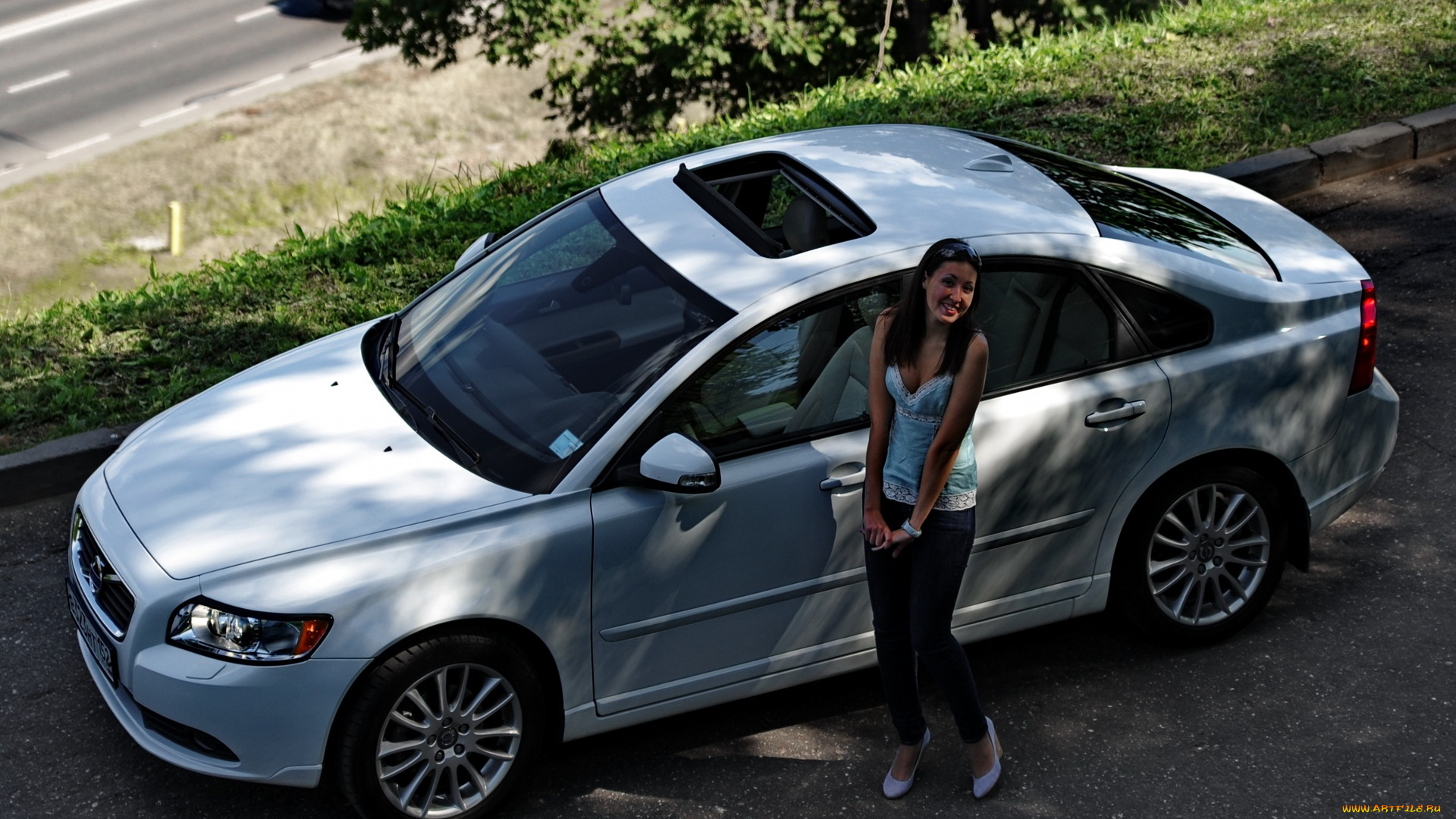 автомобили, авто, девушками