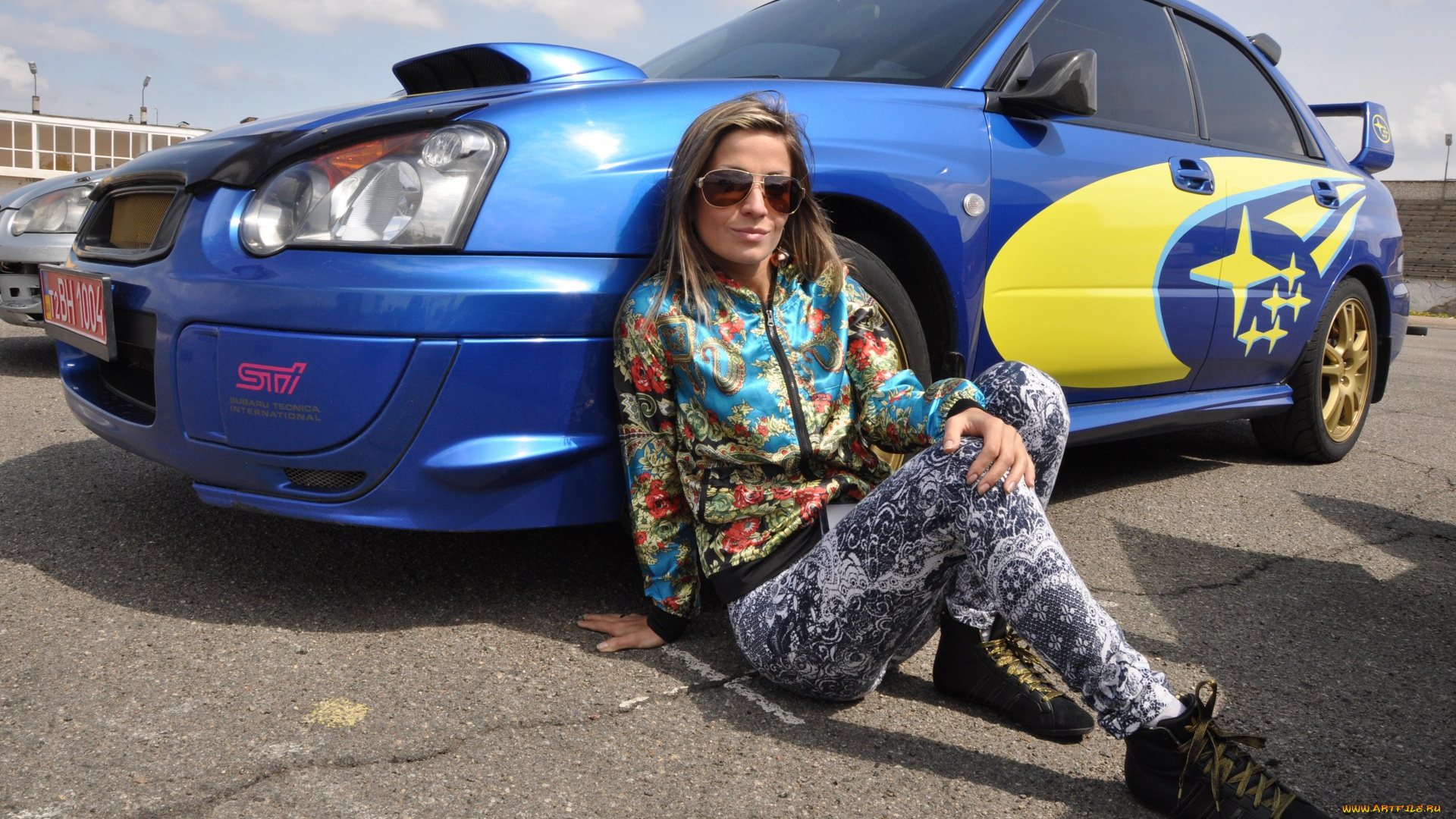 автомобили, авто, девушками