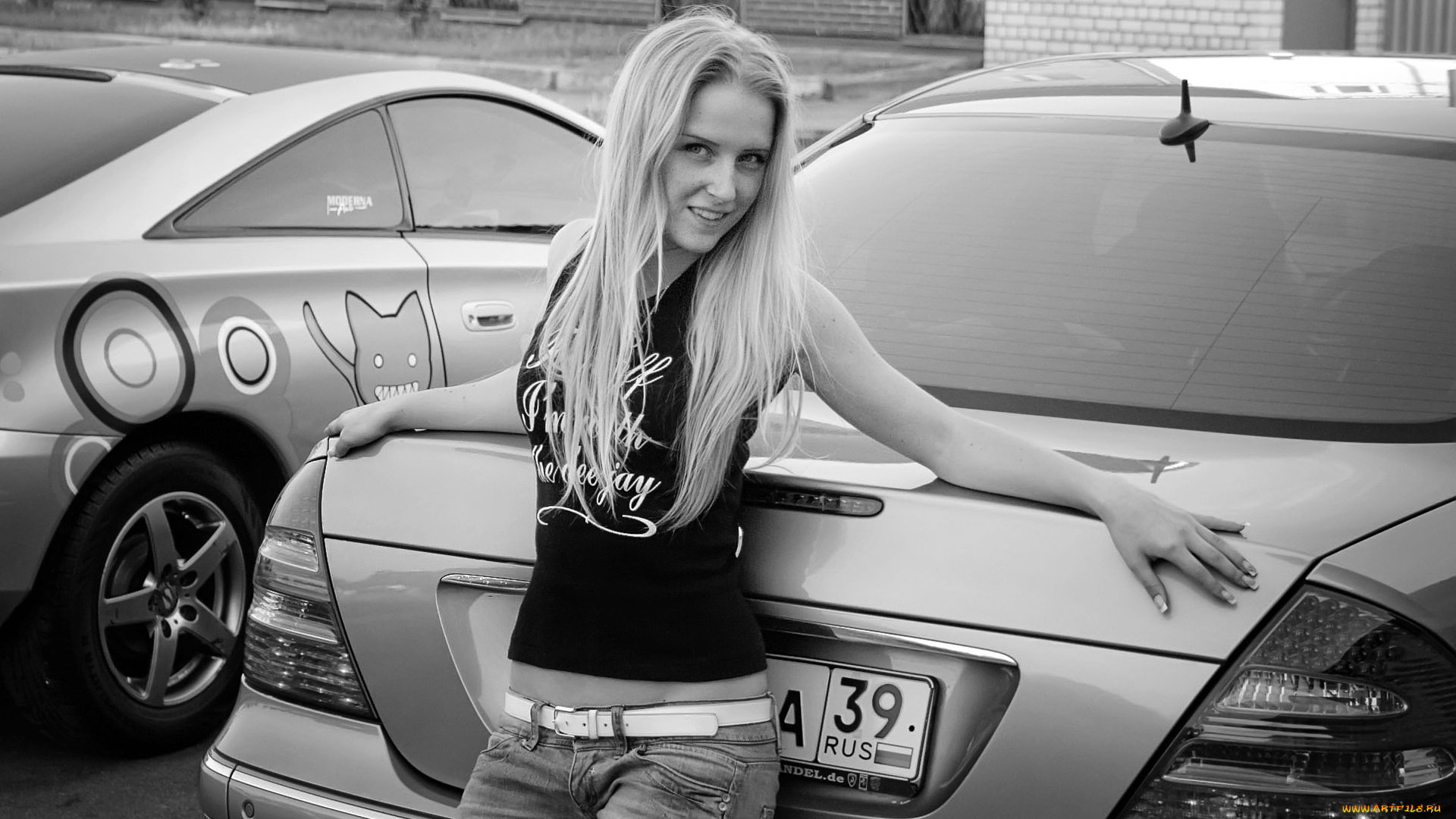 автомобили, авто, девушками, toyota, celica