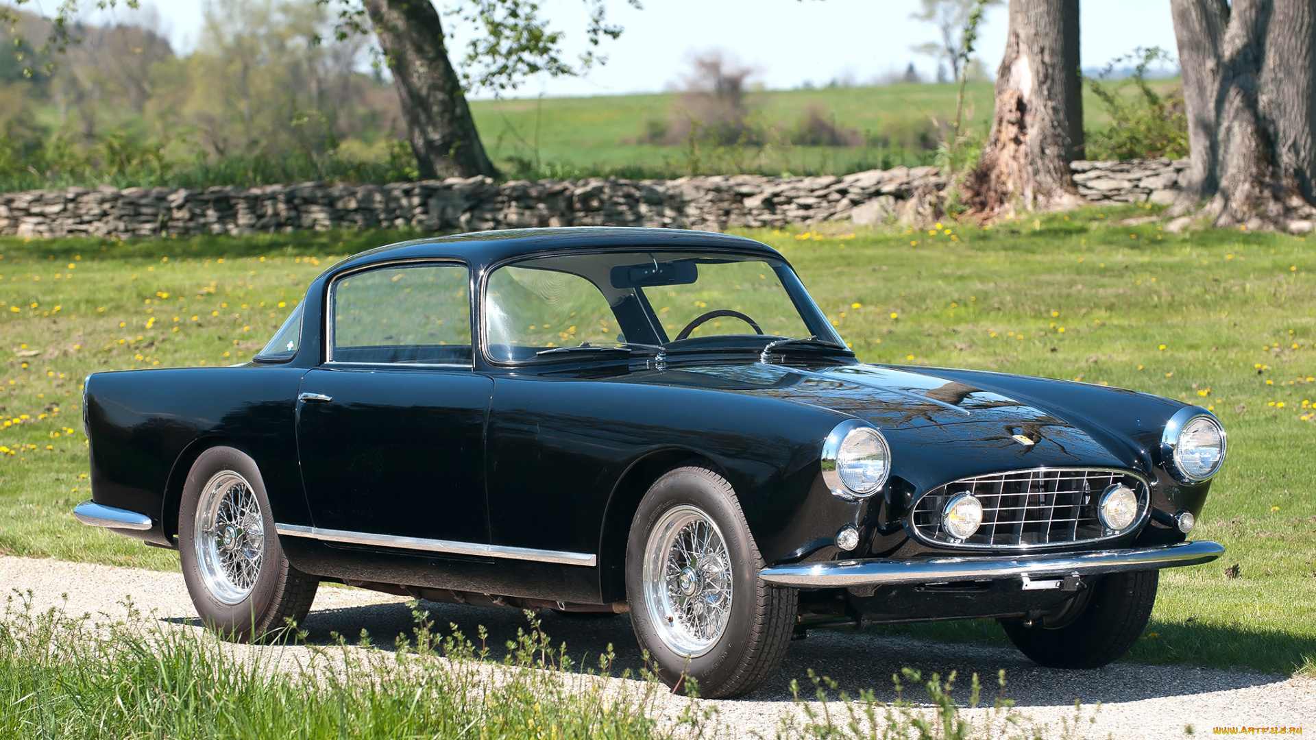 автомобили, ferrari, ретро