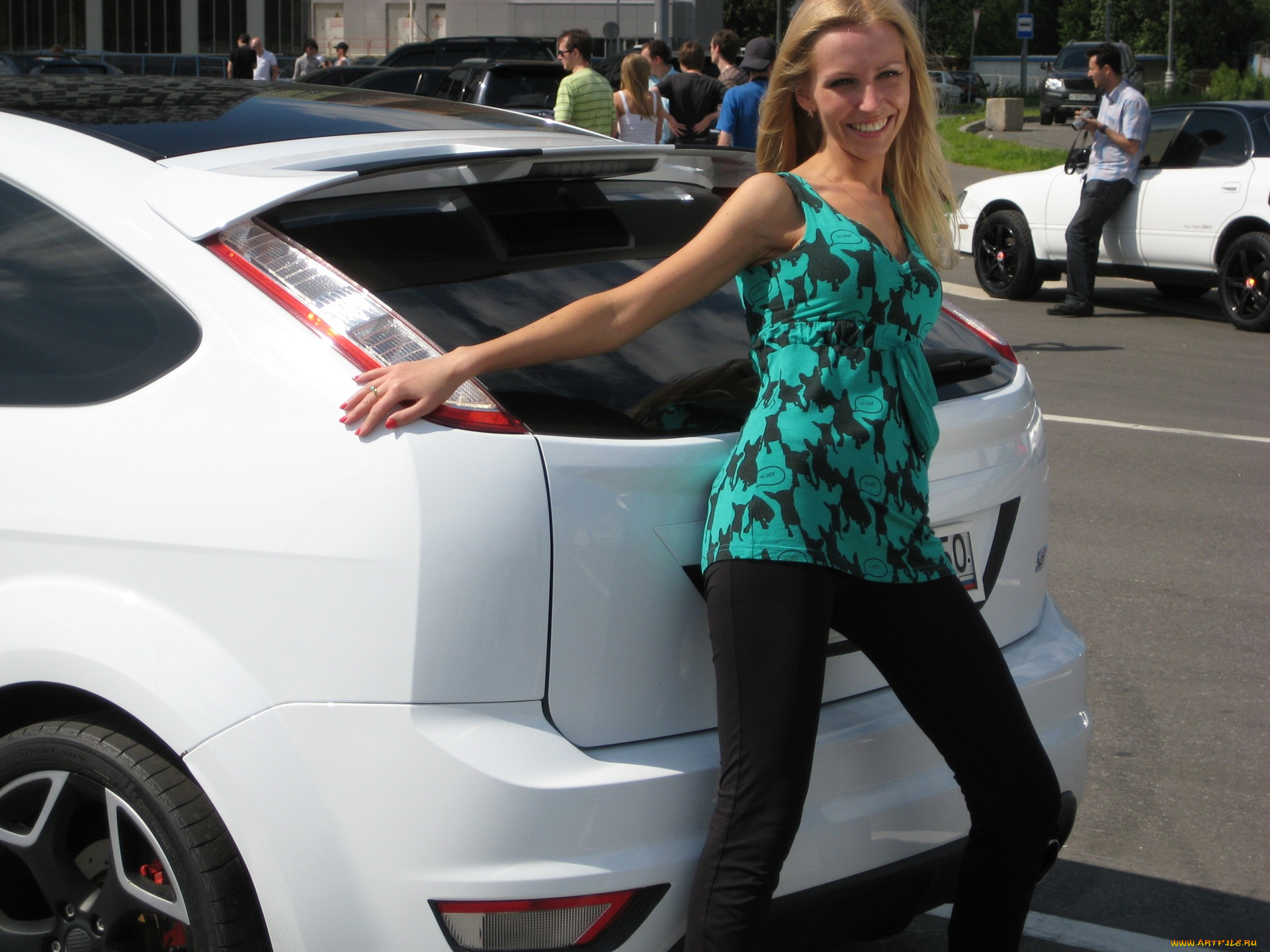 автомобили, авто, девушками