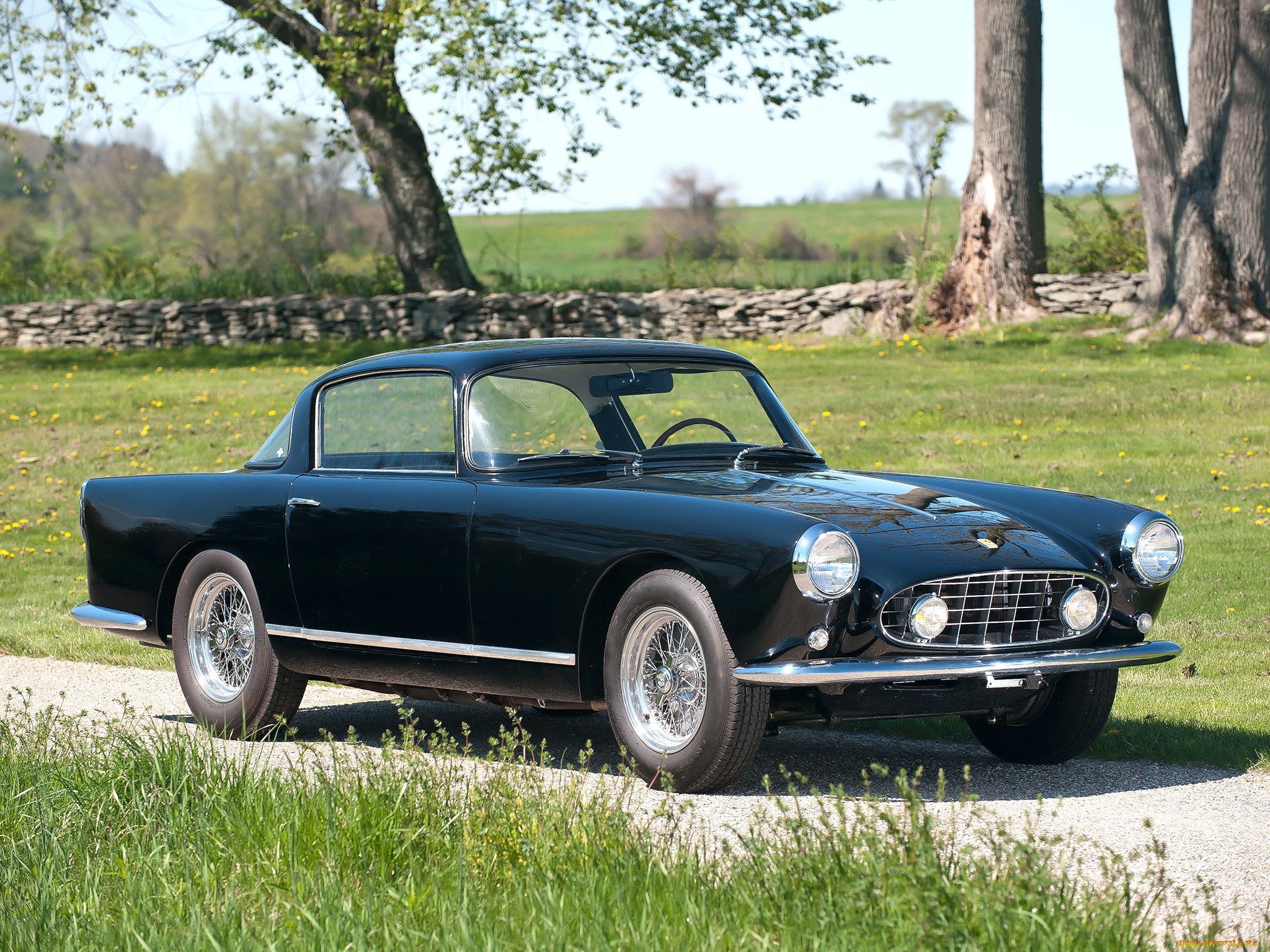 автомобили, ferrari, ретро