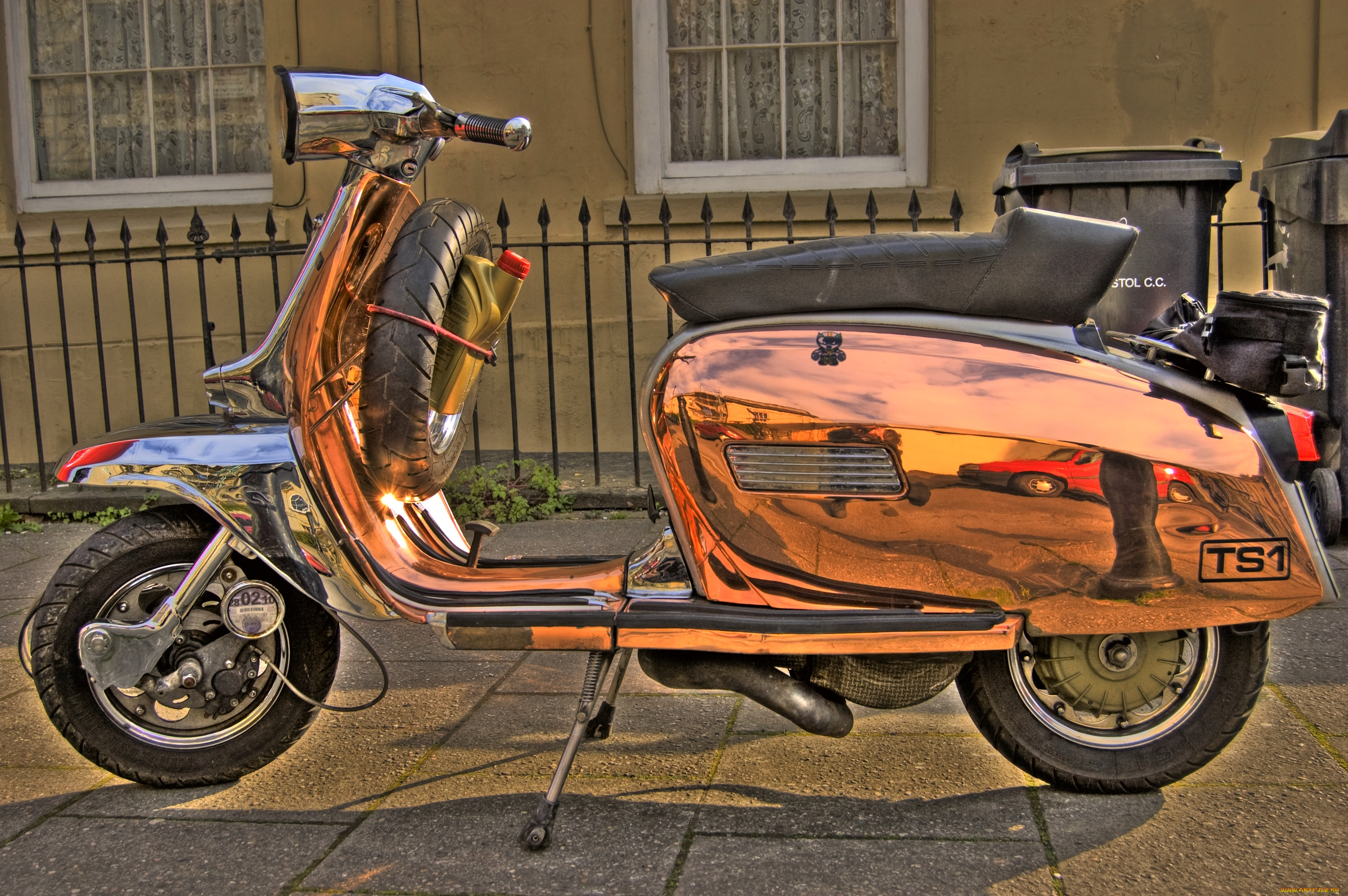 мотоциклы, мотороллеры, ретро, мотороллер, двухколесный