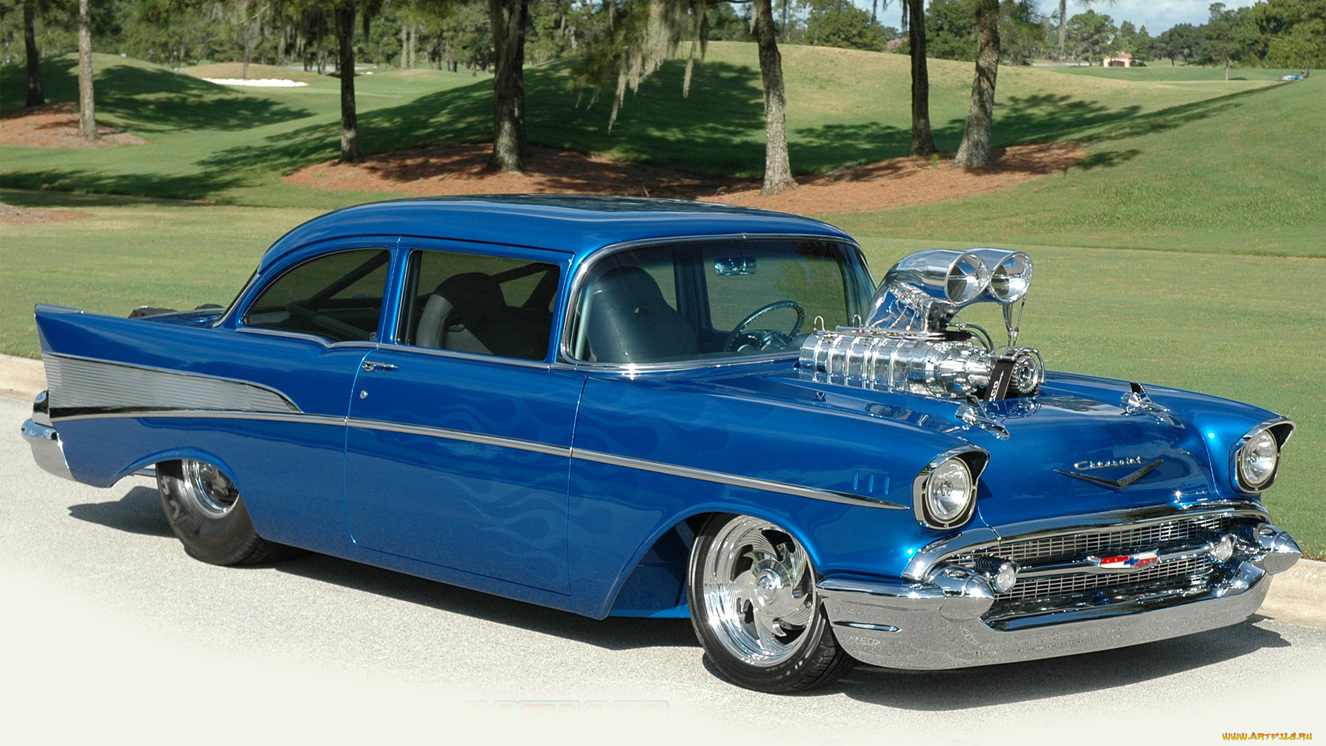 автомобили, hotrod, dragster, belair