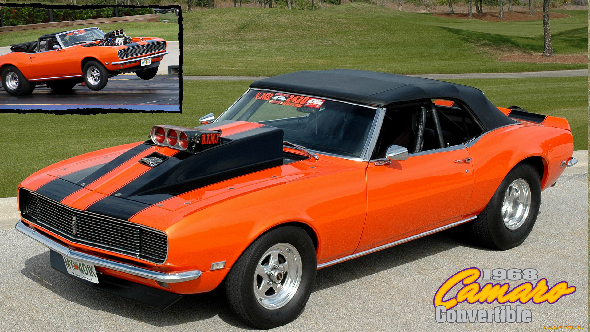 автомобили, hotrod, dragster, camaro