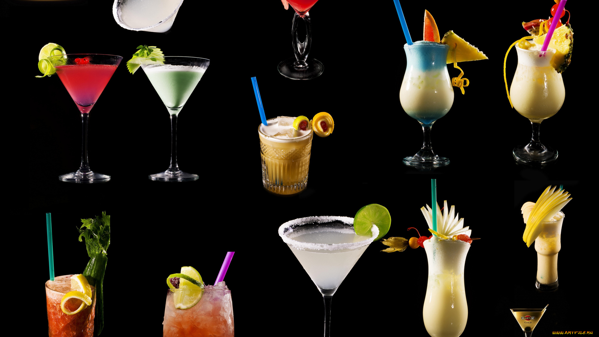 еда, напитки, коктейль, коллаж