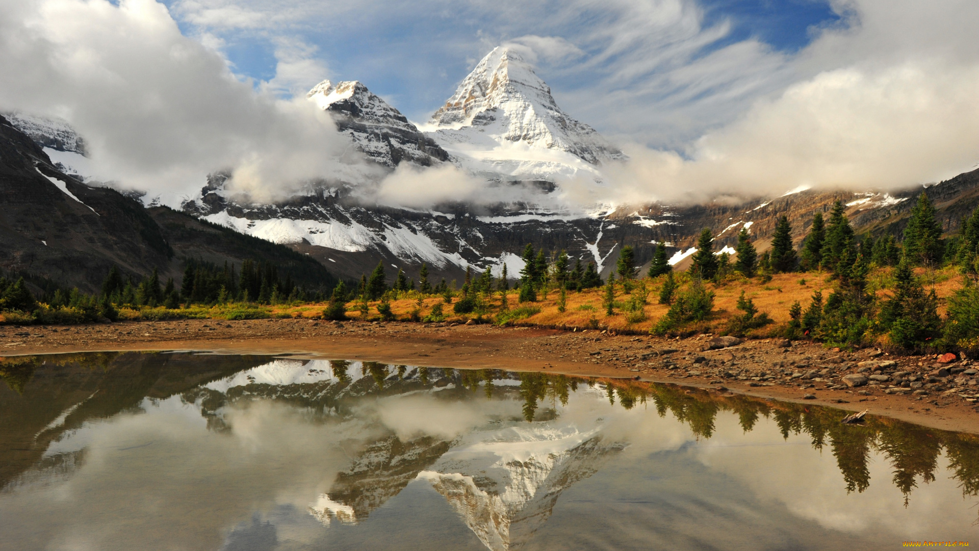 природа, реки, озера, горы, пейзаж