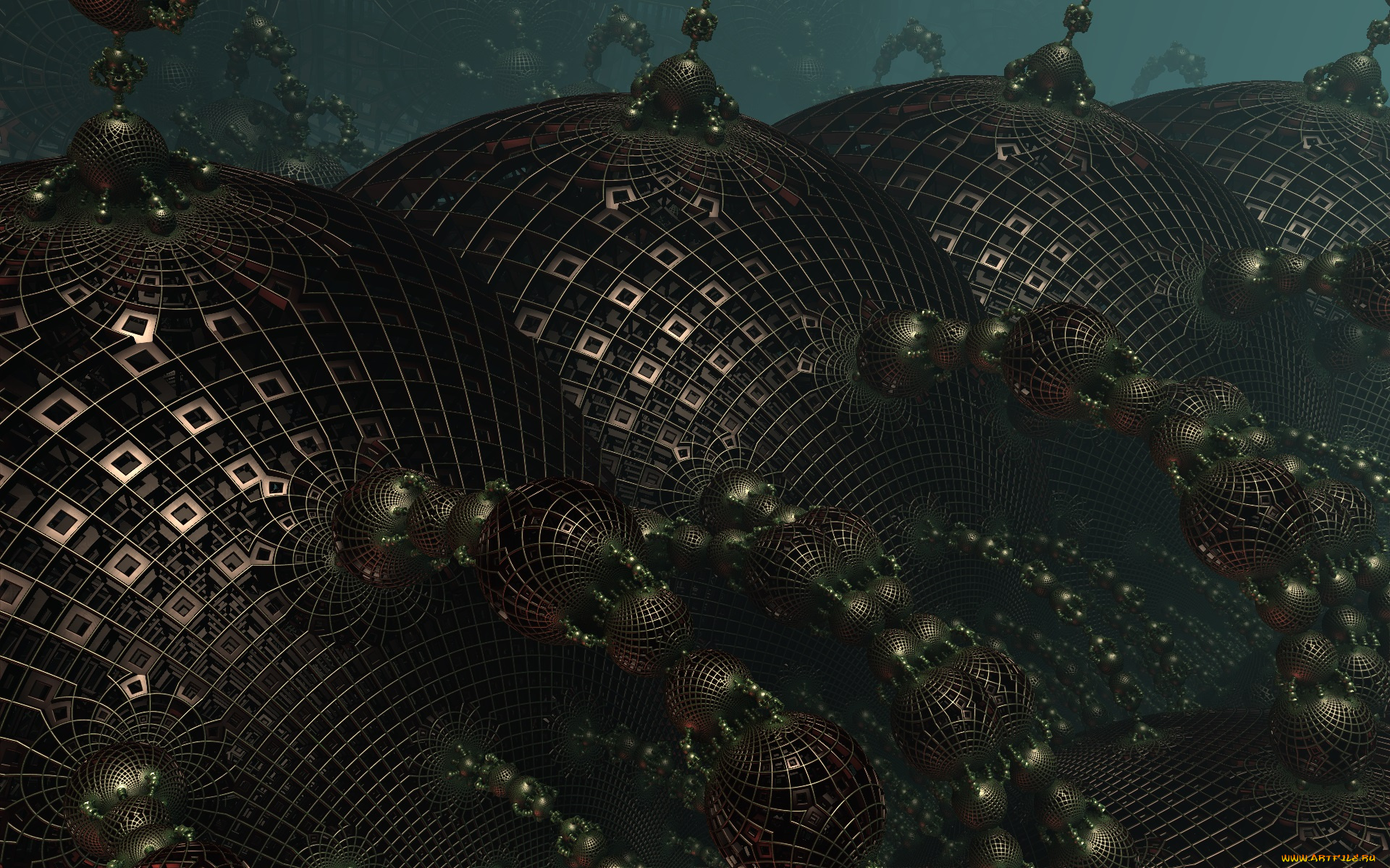 3д, графика, fractal, фракталы, цвет, узор