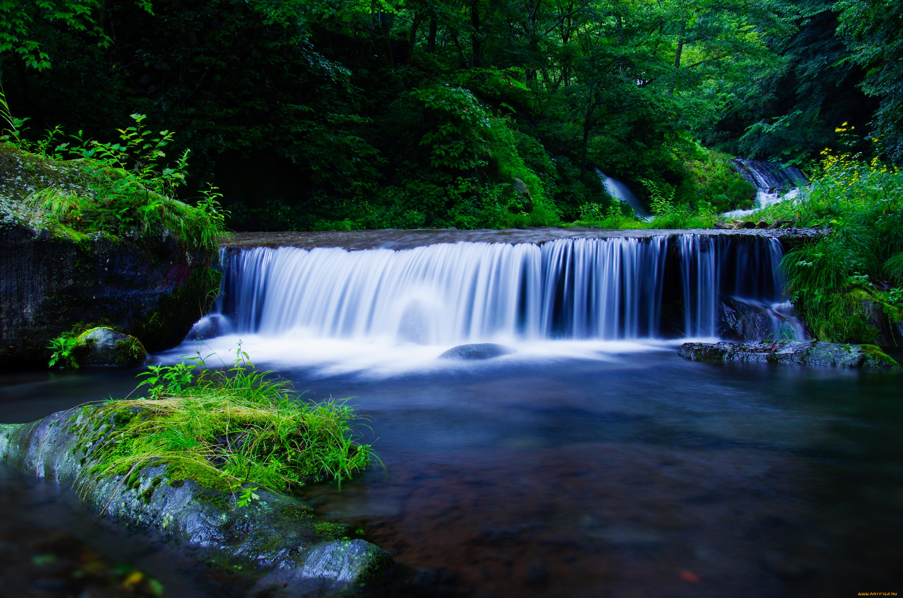 природа, водопады