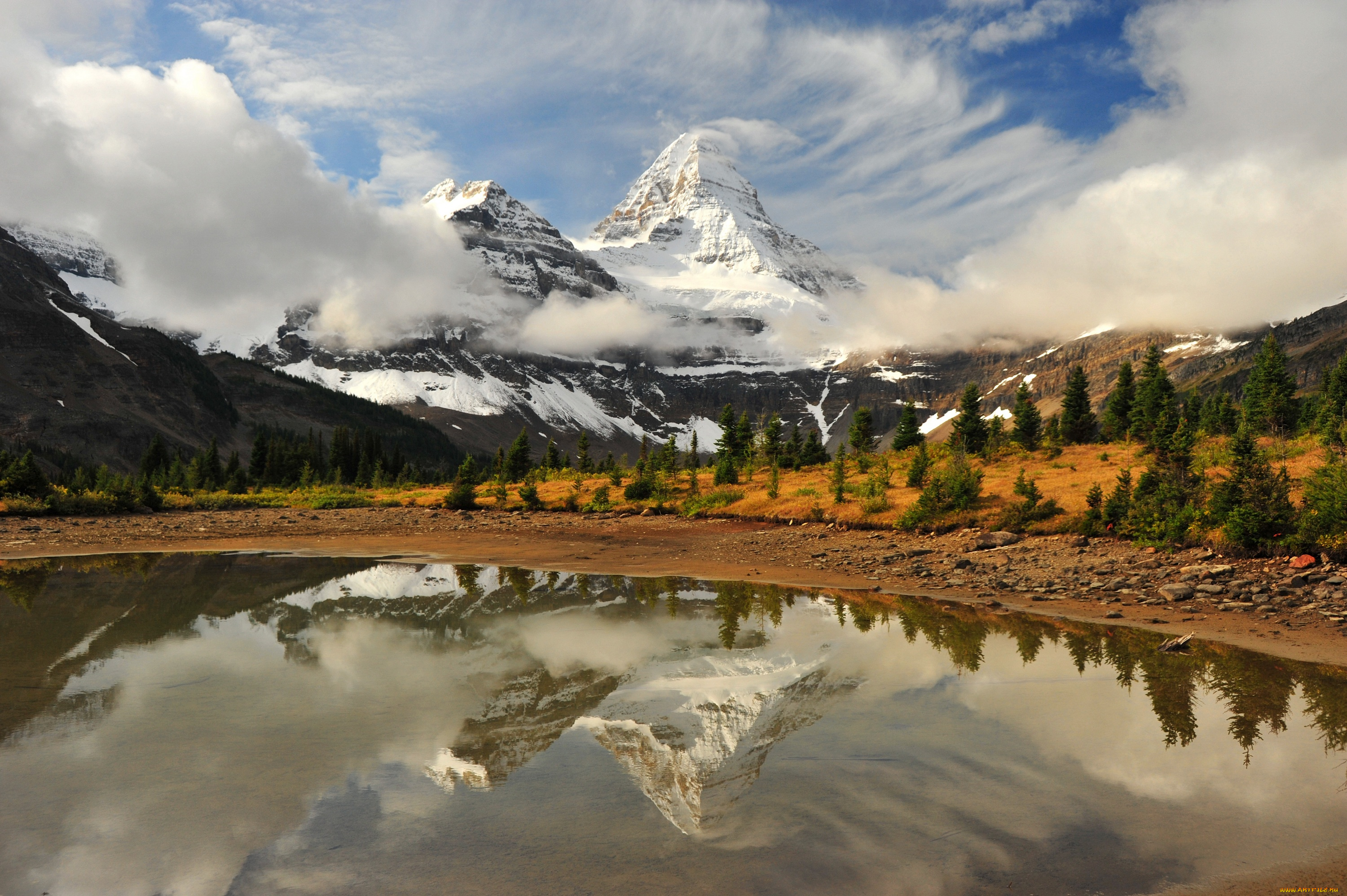 природа, реки, озера, горы, пейзаж