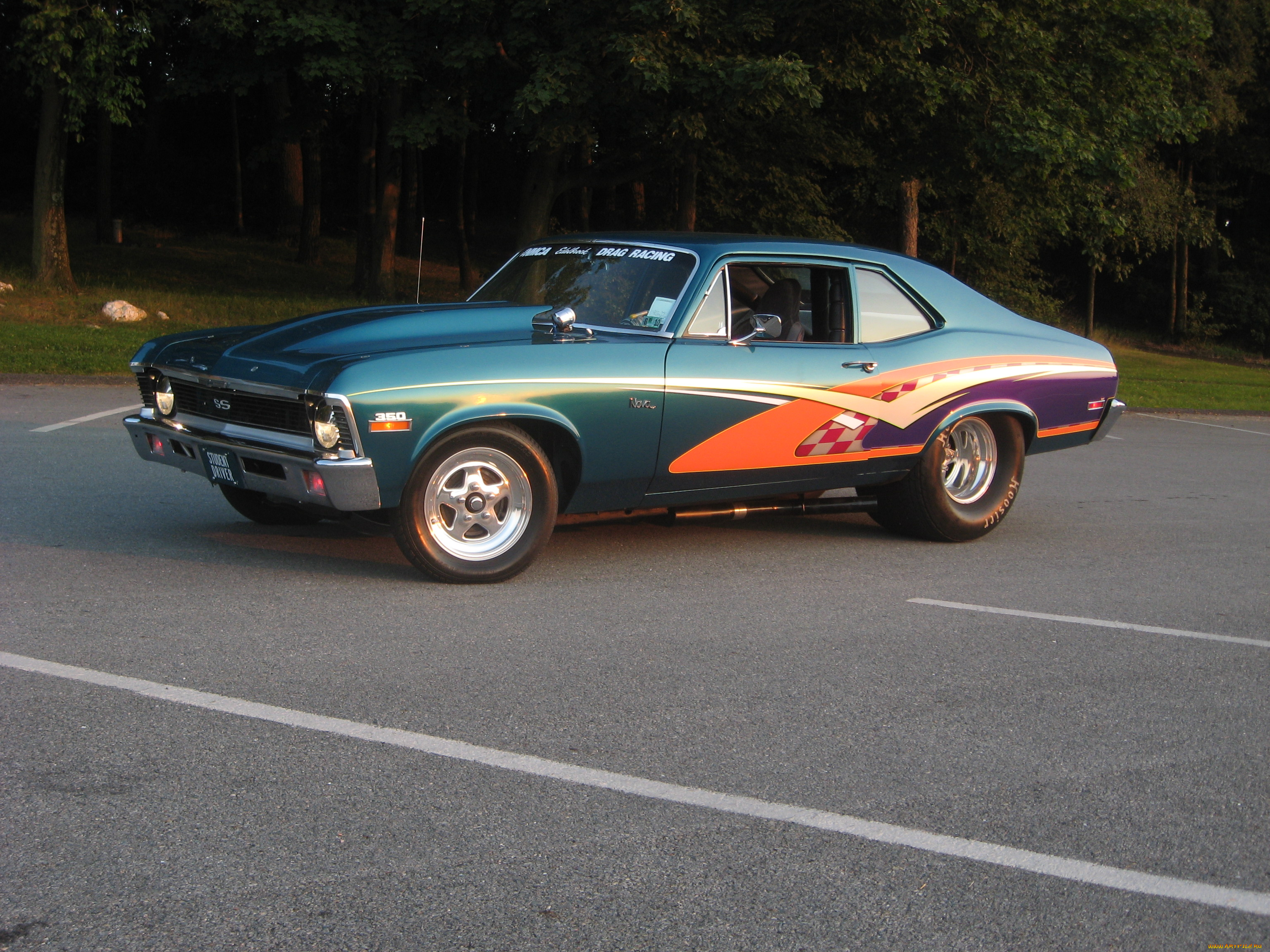 автомобили, hotrod, dragster, chevy