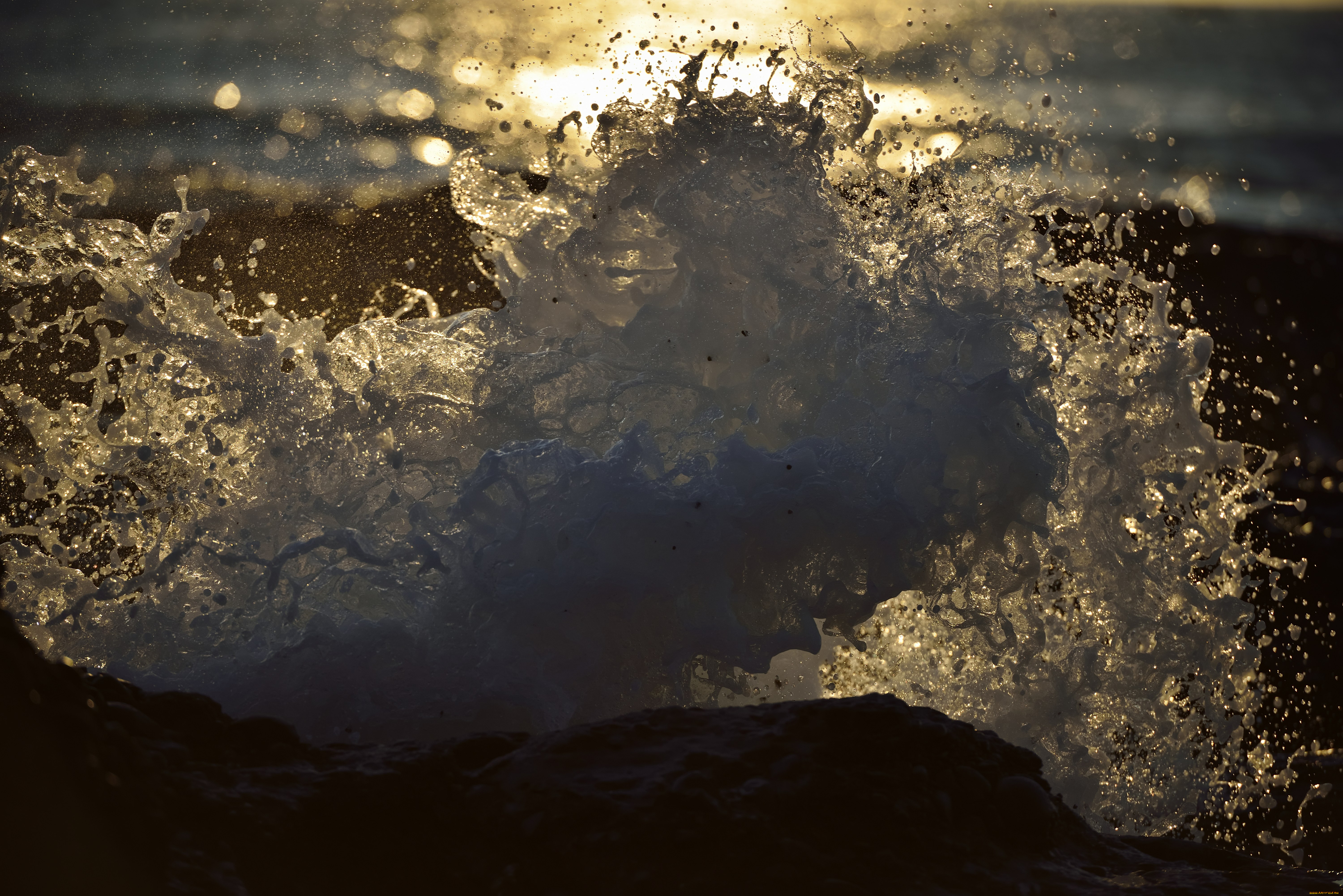 природа, вода, брызги