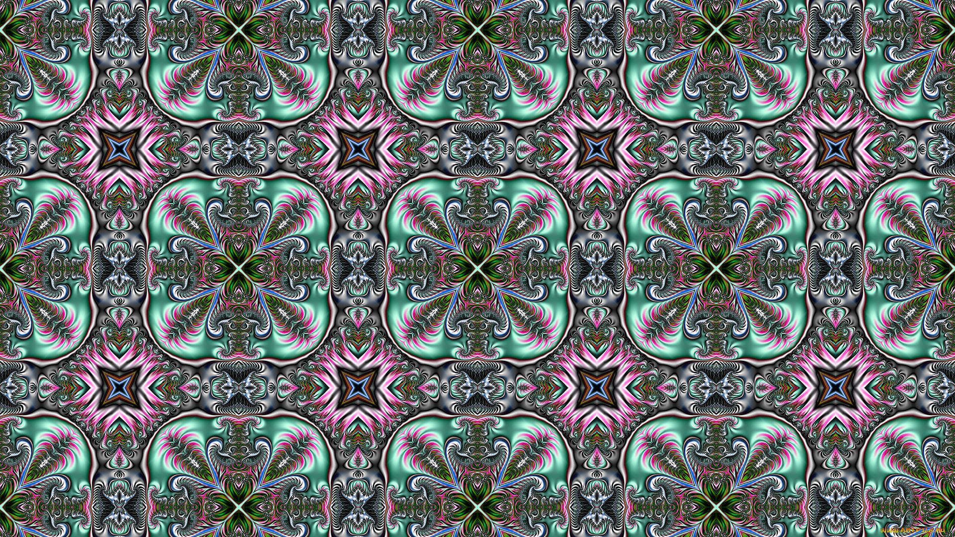 3д, графика, fractal, , фракталы, узор, цвета, фон