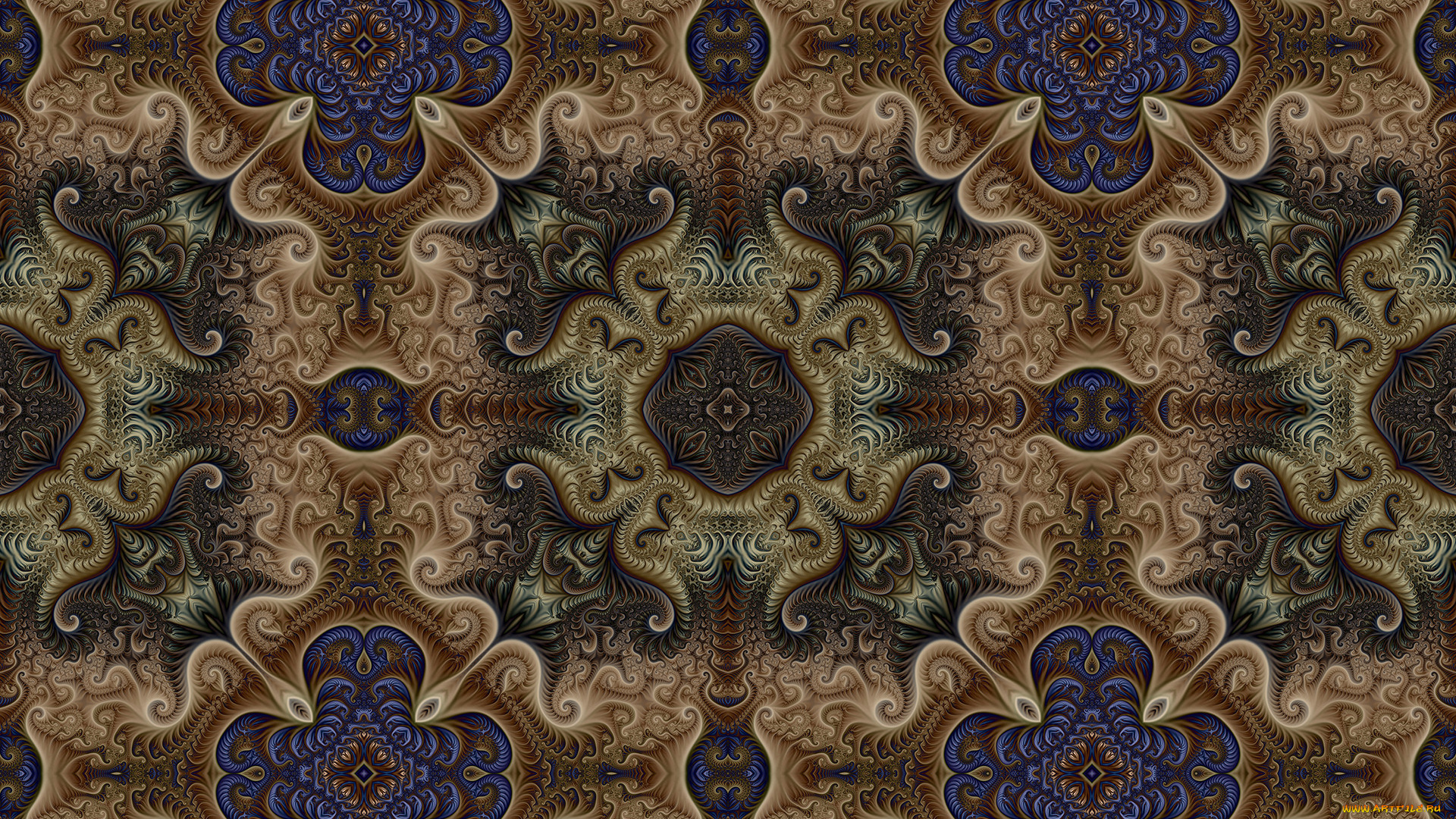 3д, графика, fractal, , фракталы, узор, фон, цвета