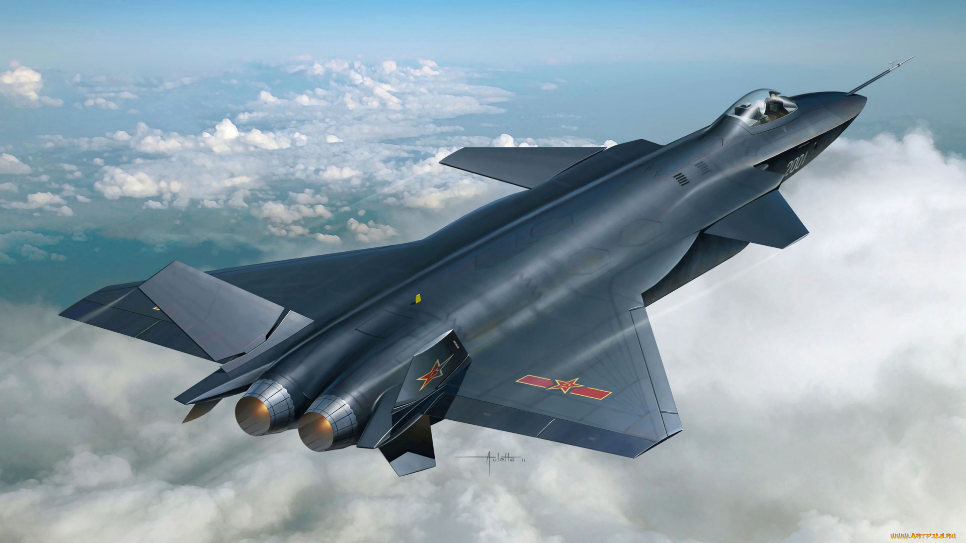 рисованные, авиация, полет, самолёт