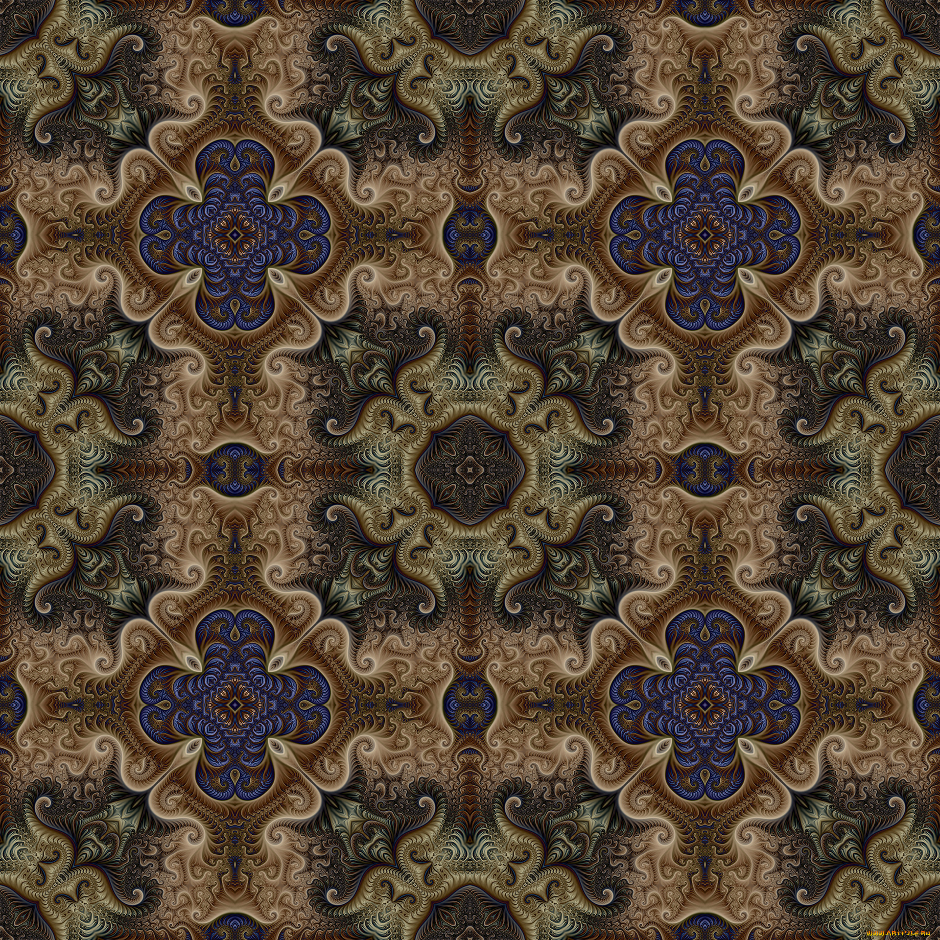 3д, графика, fractal, , фракталы, узор, фон, цвета