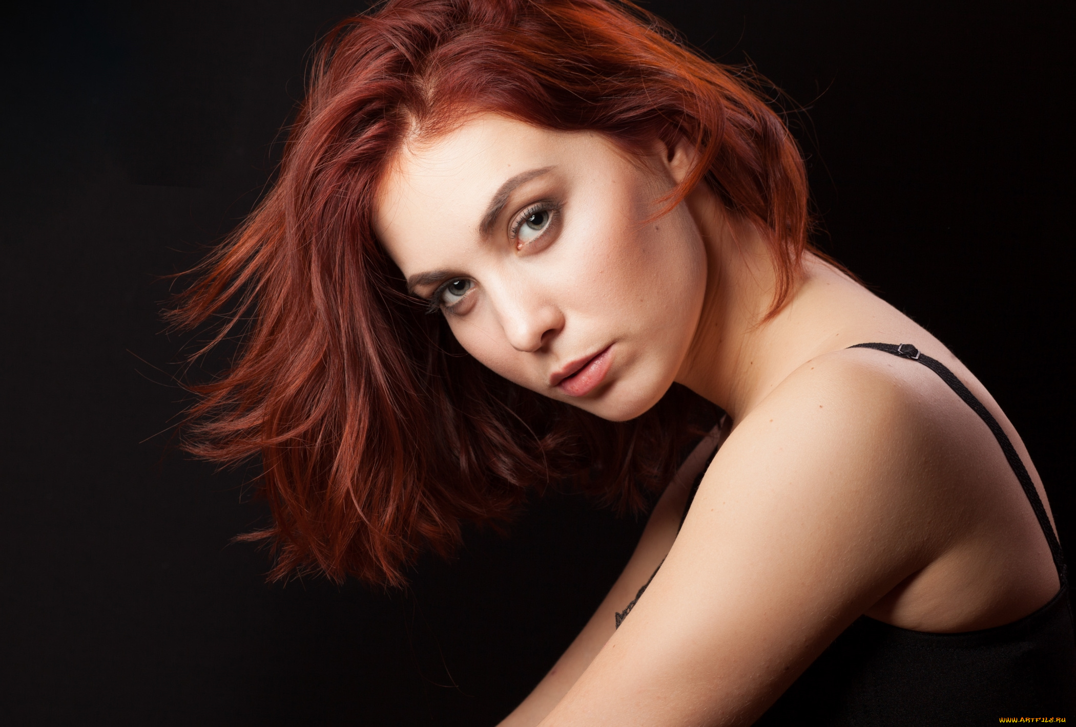 девушки, -unsort, , лица, , портреты, стрижка