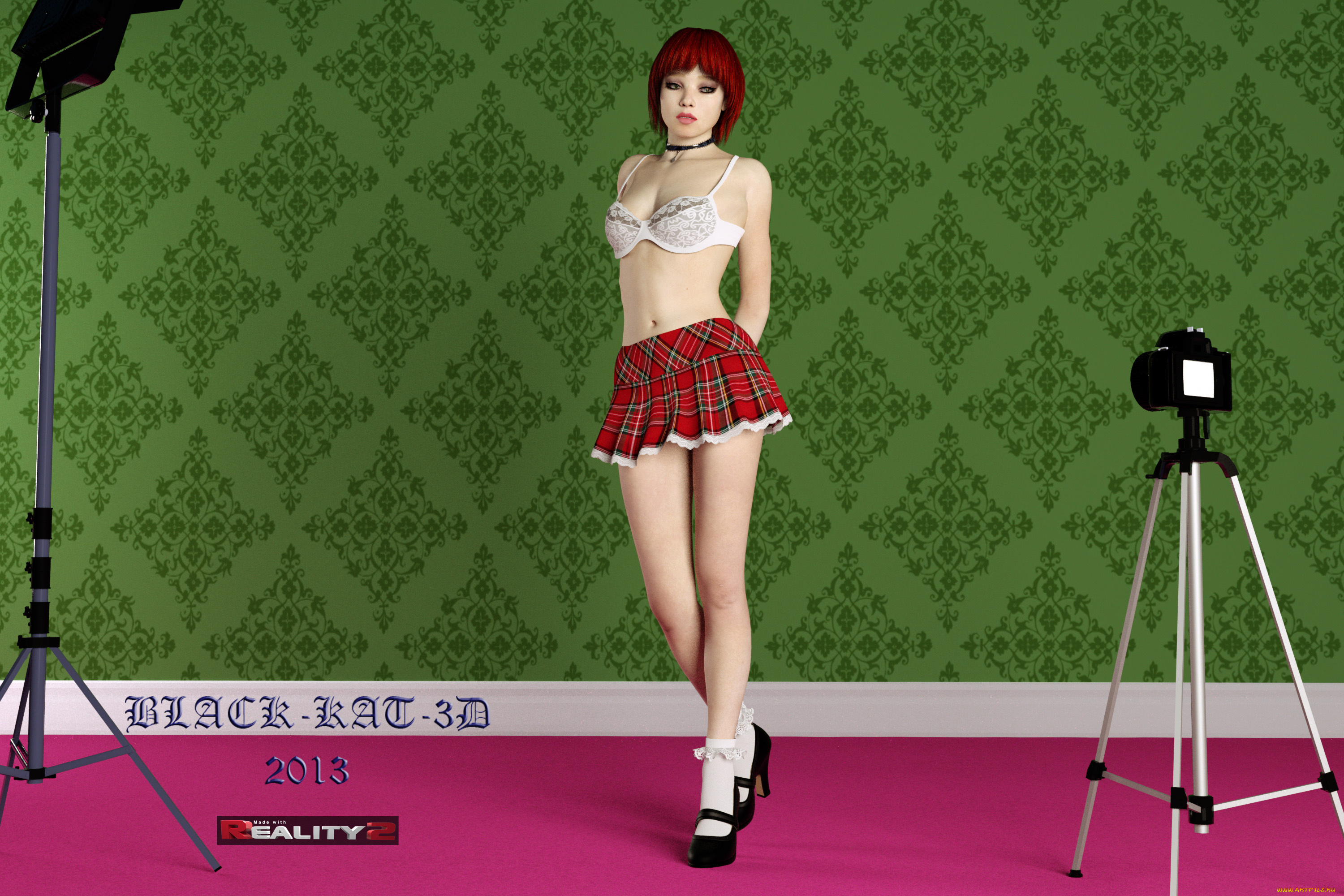 reality, 2, 3д, графика, people, , люди, девушка, взгляд