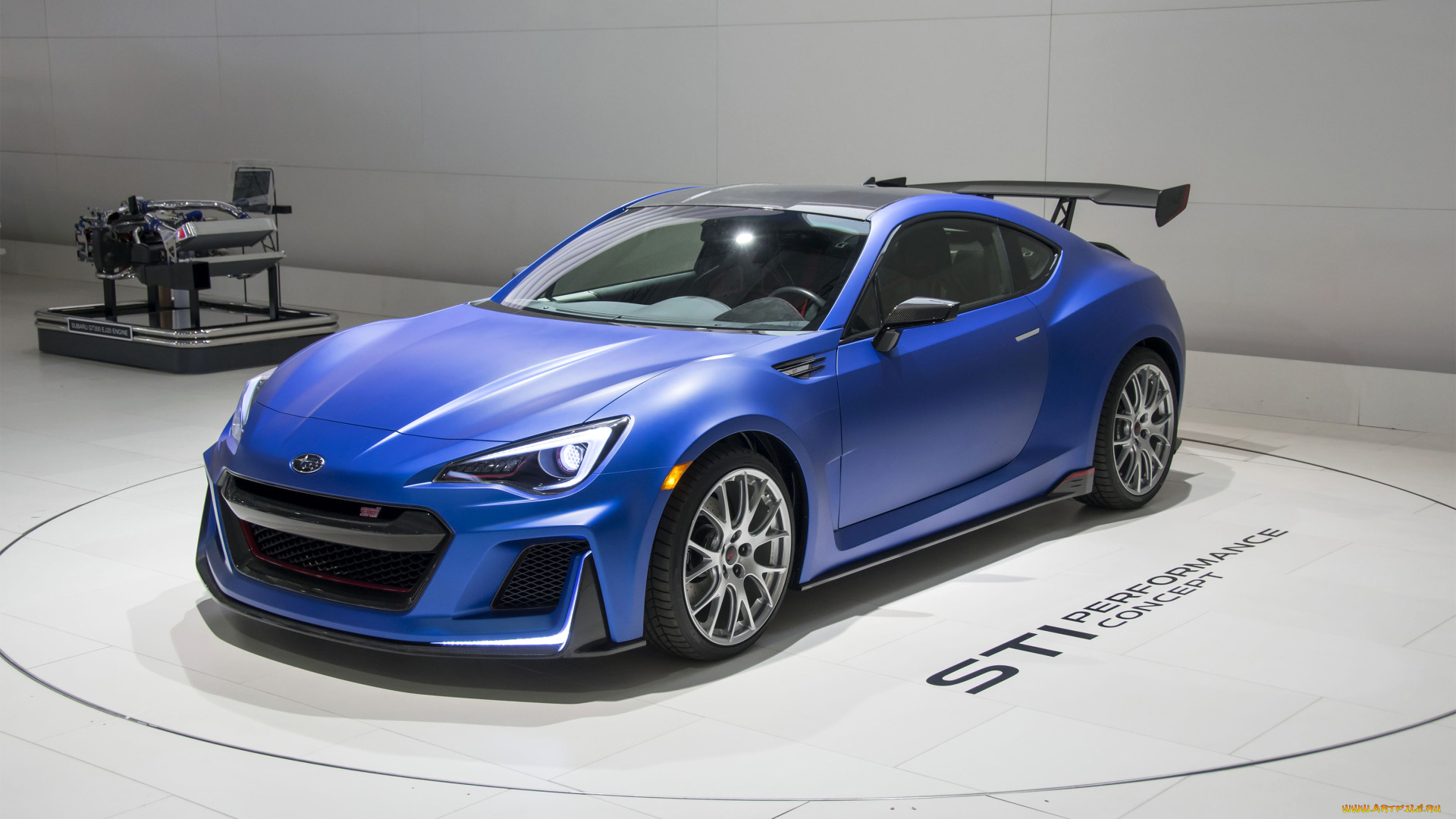 2015, subaru, sti, performance, автомобили, subaru, голубой, металлик