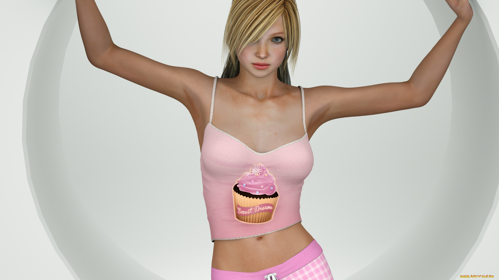 3д, графика, люди, , people, фон, взгляд, девушка