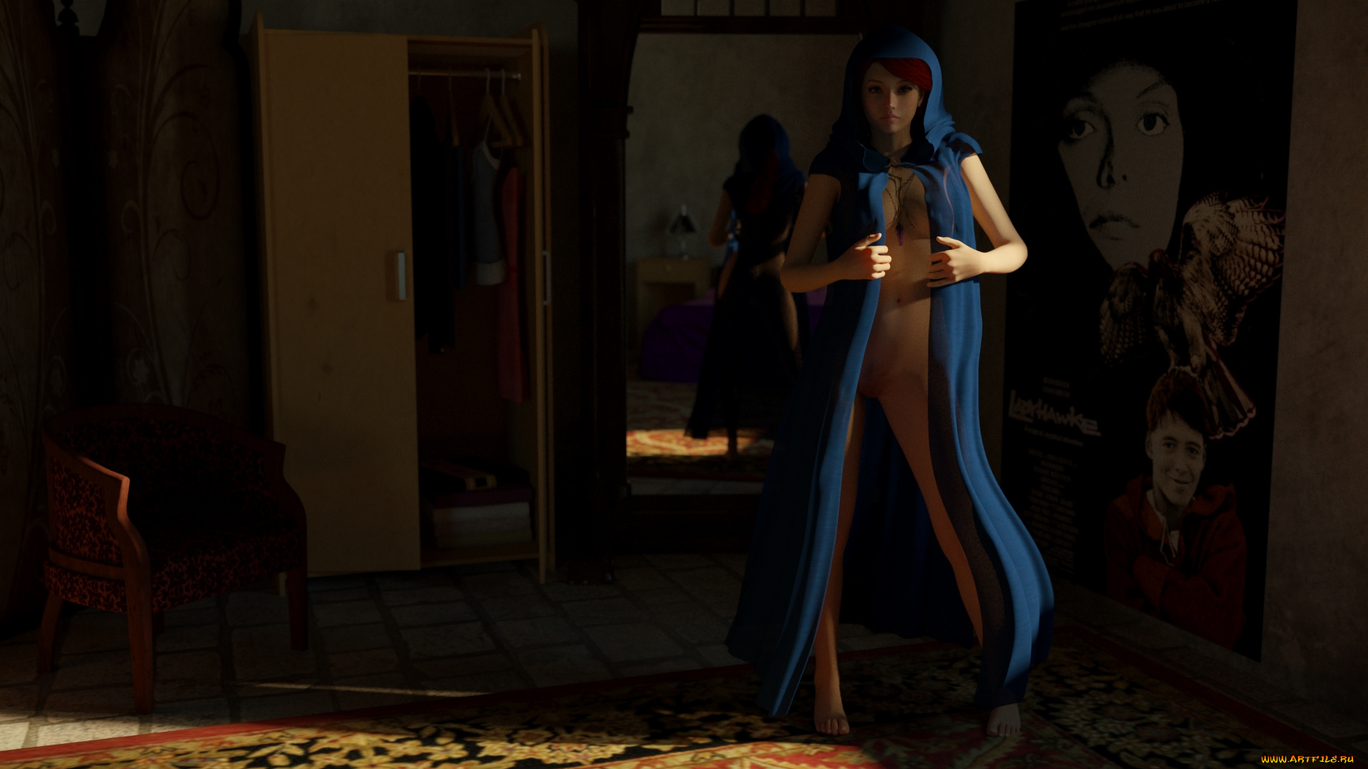 3д, графика, люди, , people, фон, взгляд, девушка