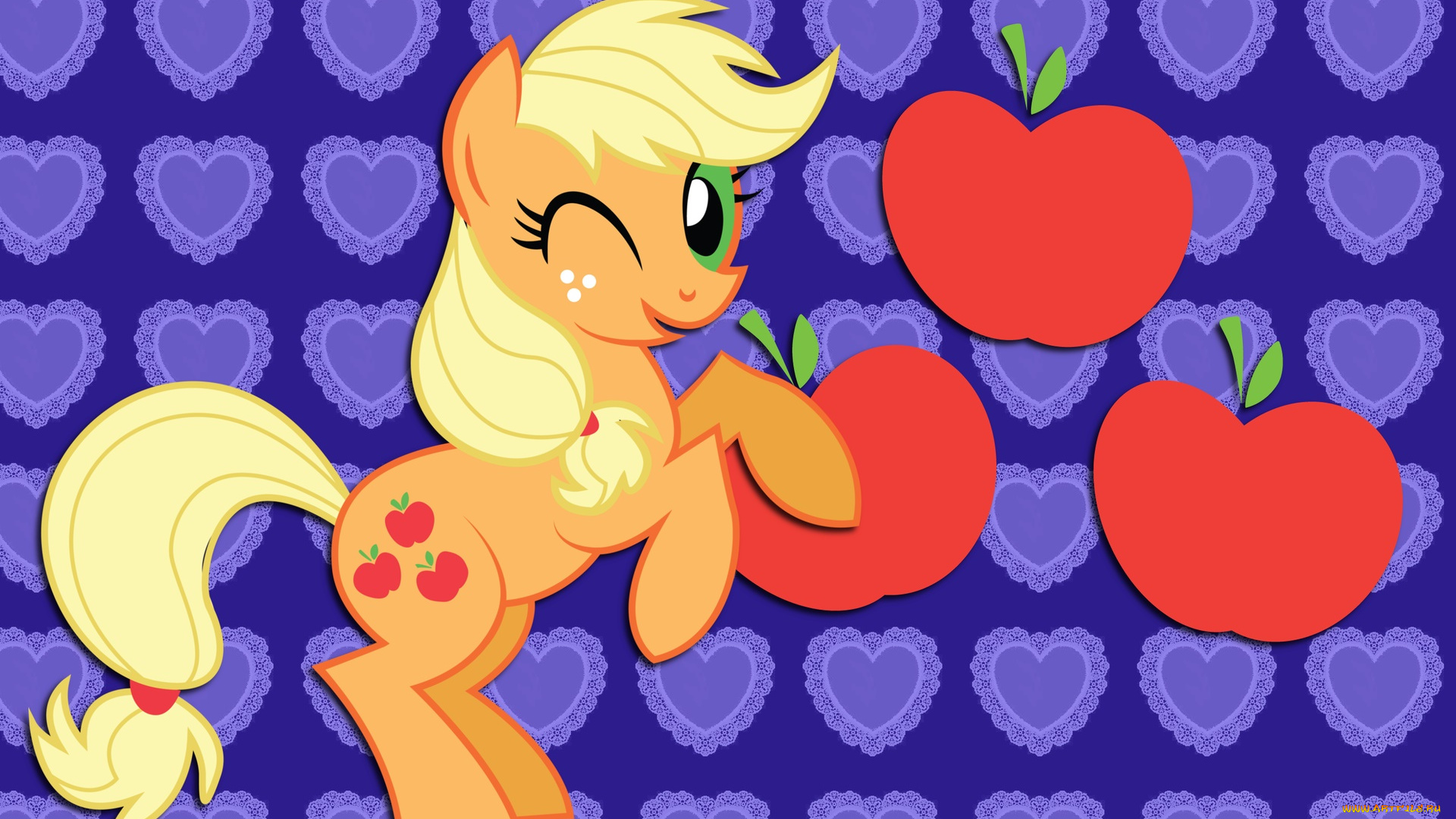 мультфильмы, my, little, pony, пони, фон