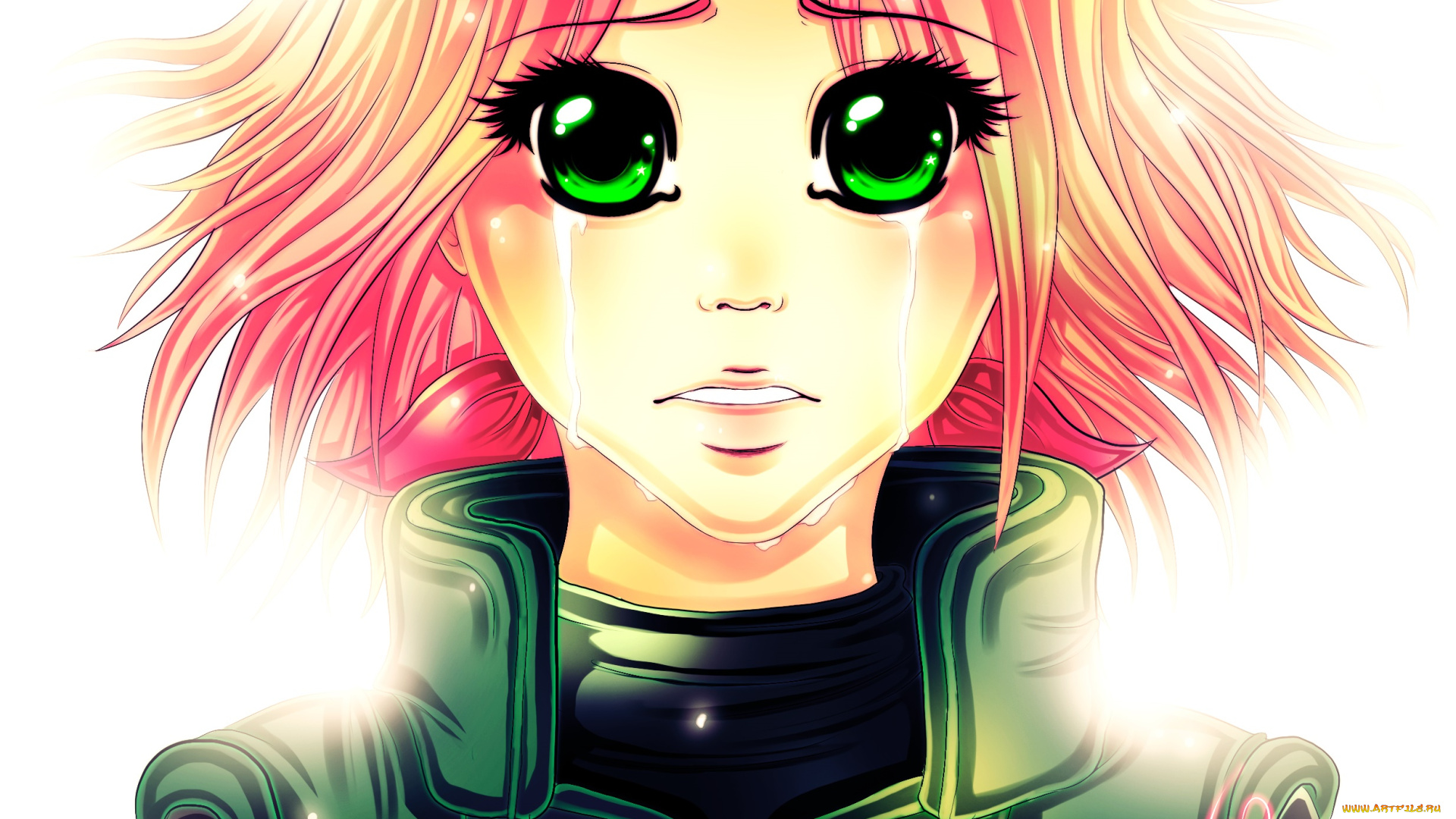 разное, арты, взгляд, девушка, фон