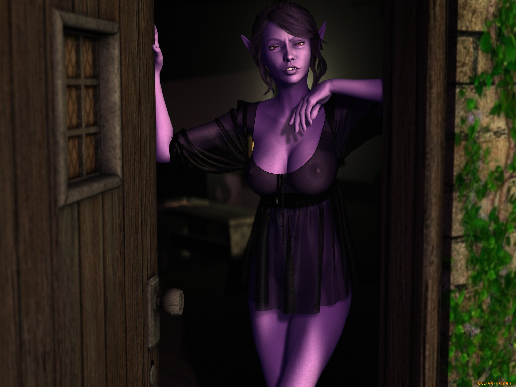 3д, графика, люди, , people, девушка, взгляд, фон