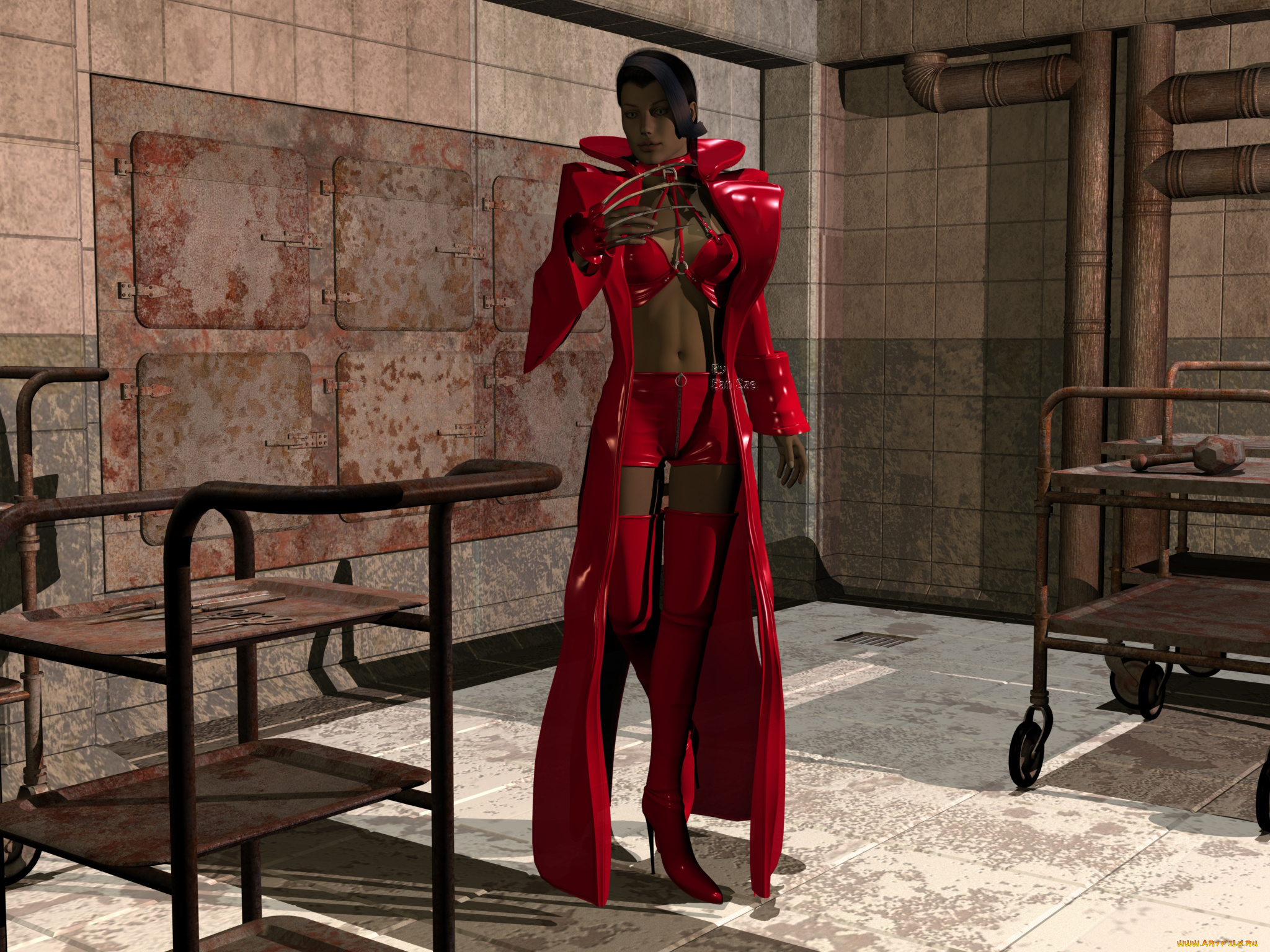 3д, графика, люди, , people, фон, взгляд, девушка