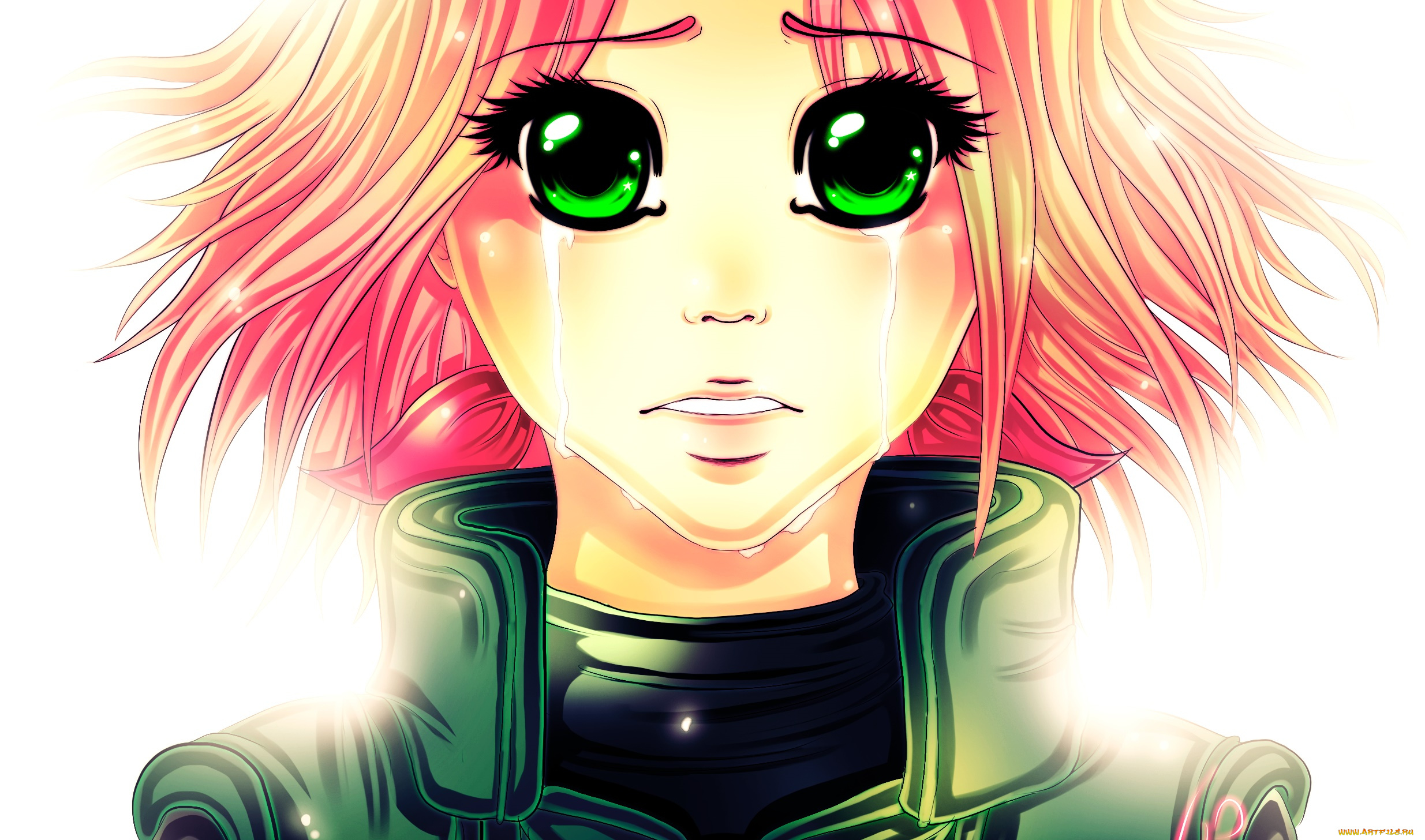 разное, арты, взгляд, девушка, фон